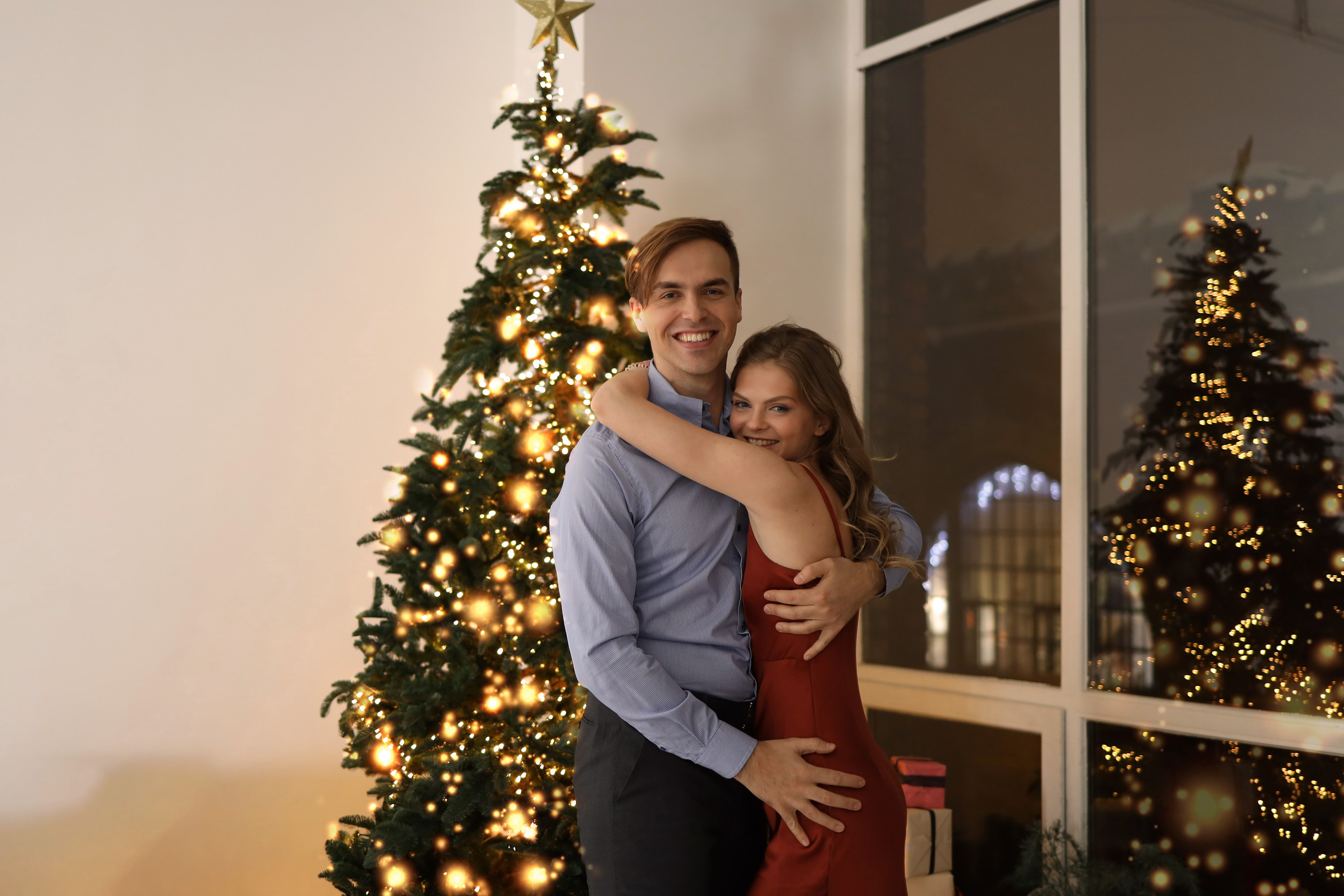 Новогодняя love story. Репортажный и студийный фотограф в Москве — Софи