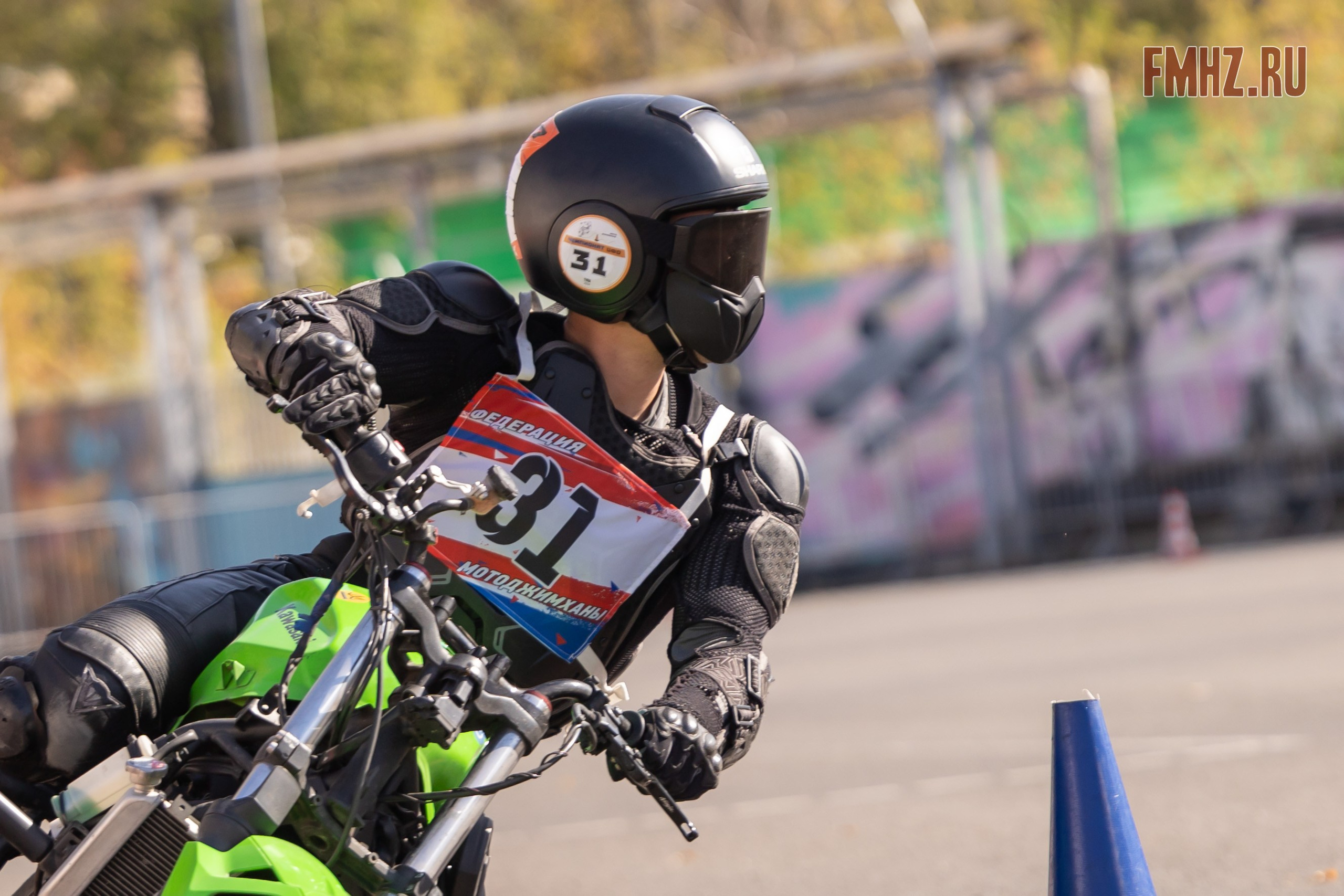 Соревнования по мотоджимхане на площадке Мосгортранс 15.09.2024. Фотограф Владимир Охрименко