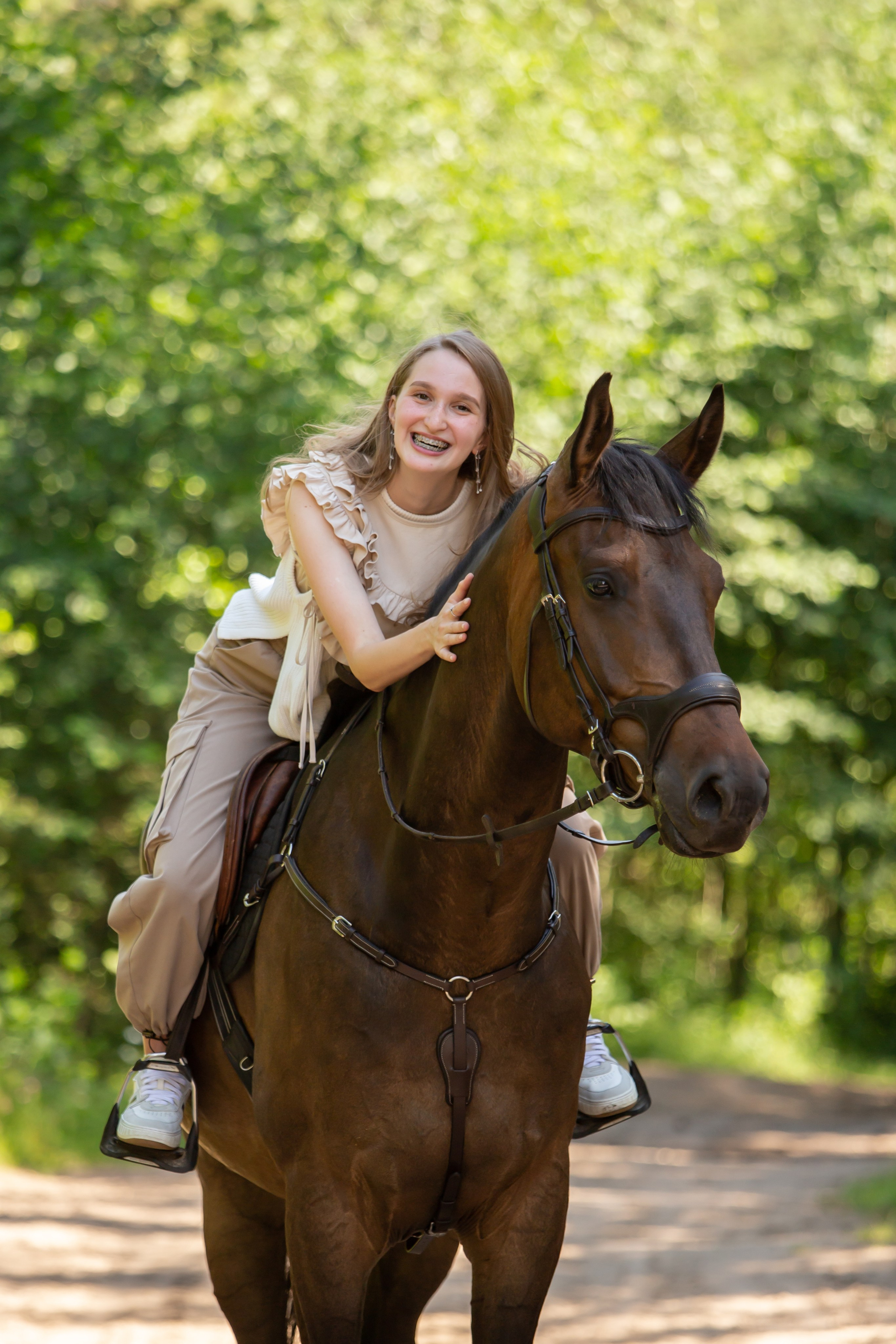 Фотопрогулки с Котиком. Конный фотограф в Санкт-Петербурге Анна Лебедева