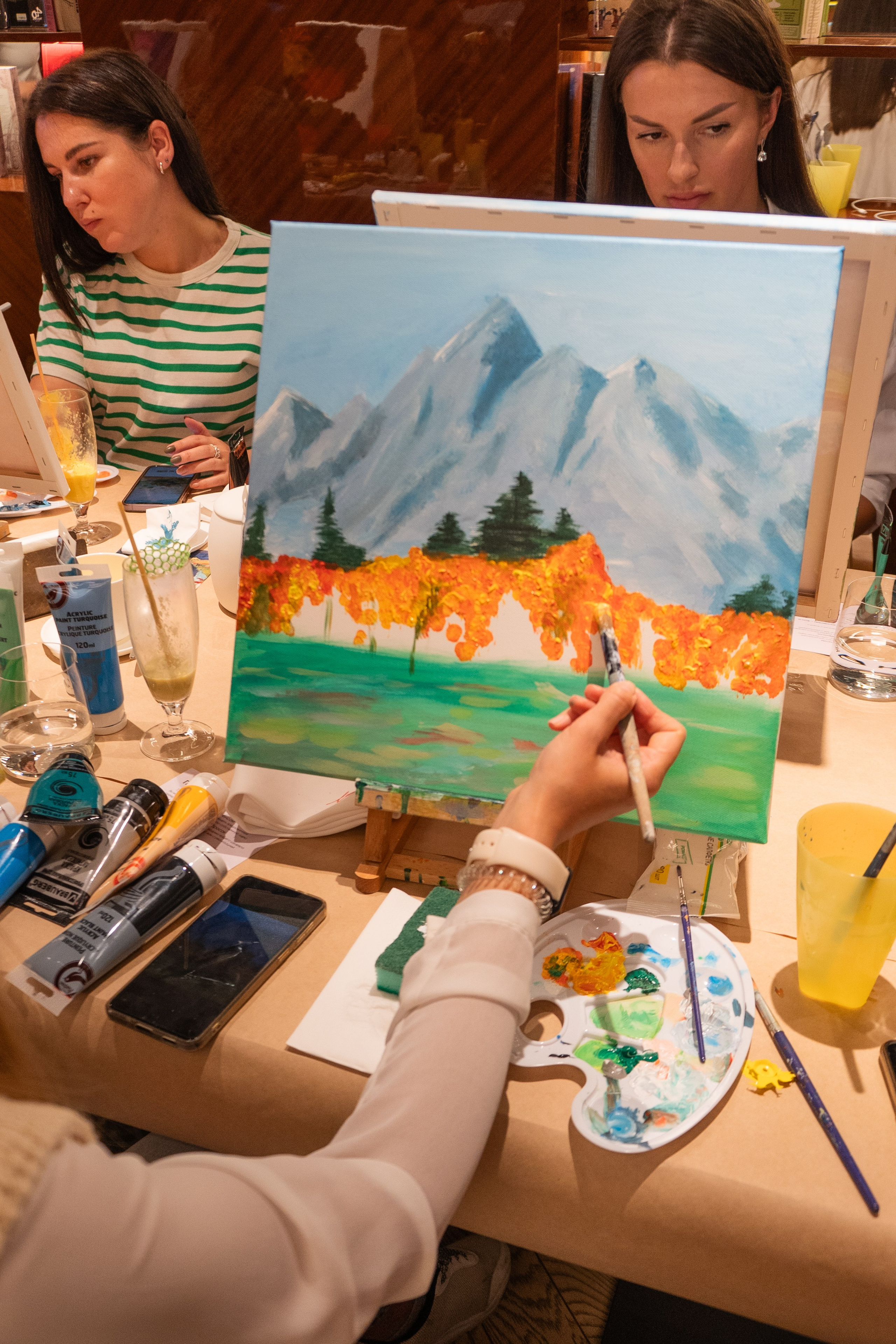 Корпоратив Teach Me Art 3. Портретный фотограф в Москве и Санкт-Петербурге Арина Чех