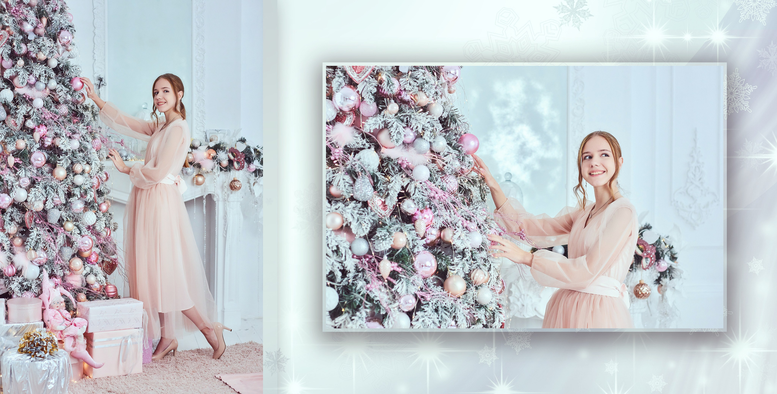 Индивидуальная фотокнига для девушки из дружного класса. Фотохудожник Наталия Кирсанова