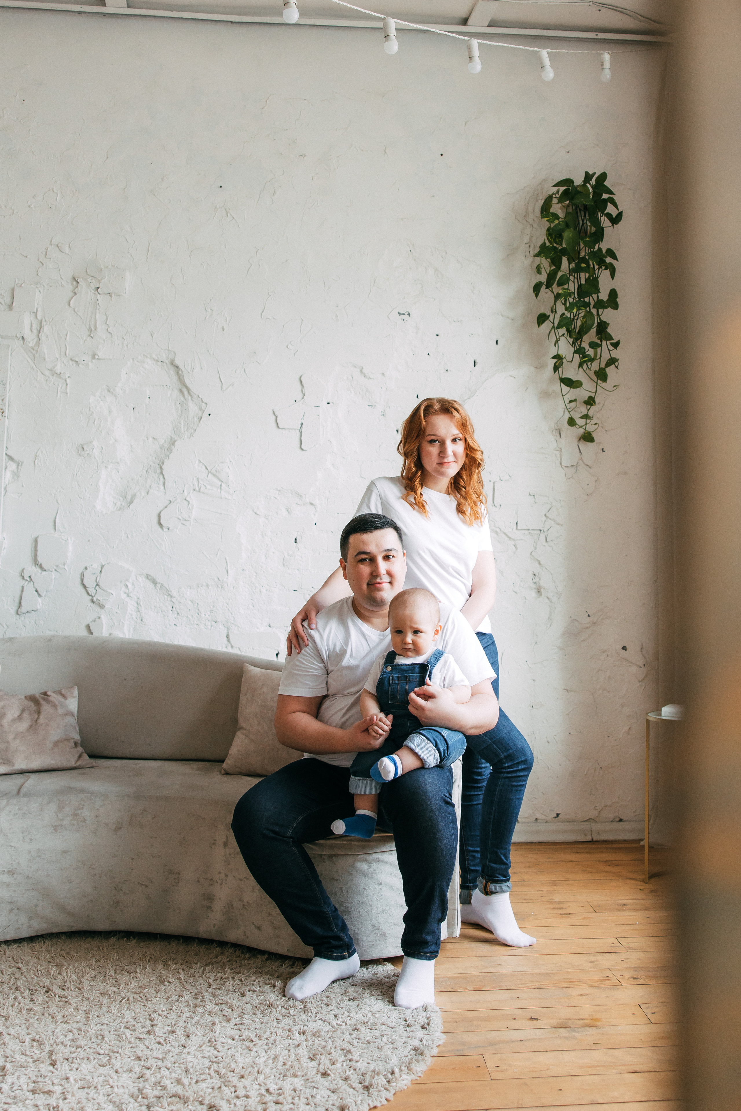 Бахтиёр, Ирина, Евгений, Татьяна, Ольга и Мишутка. Свадебный и семейный фотограф Анна Печенкина