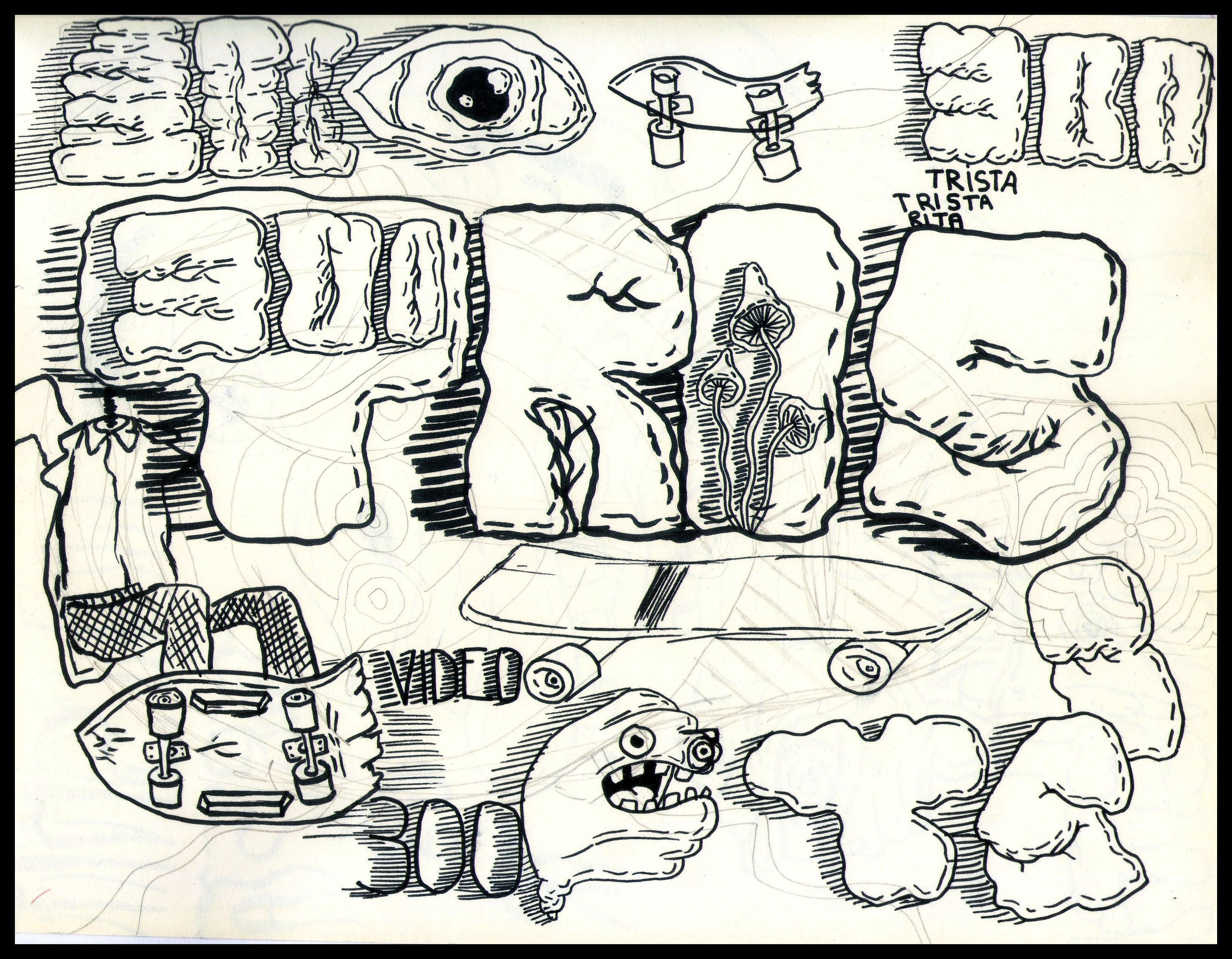 Скетчи. Андрей Котляровский | Фотография, арт, vhs видео, плёнка и полароиды