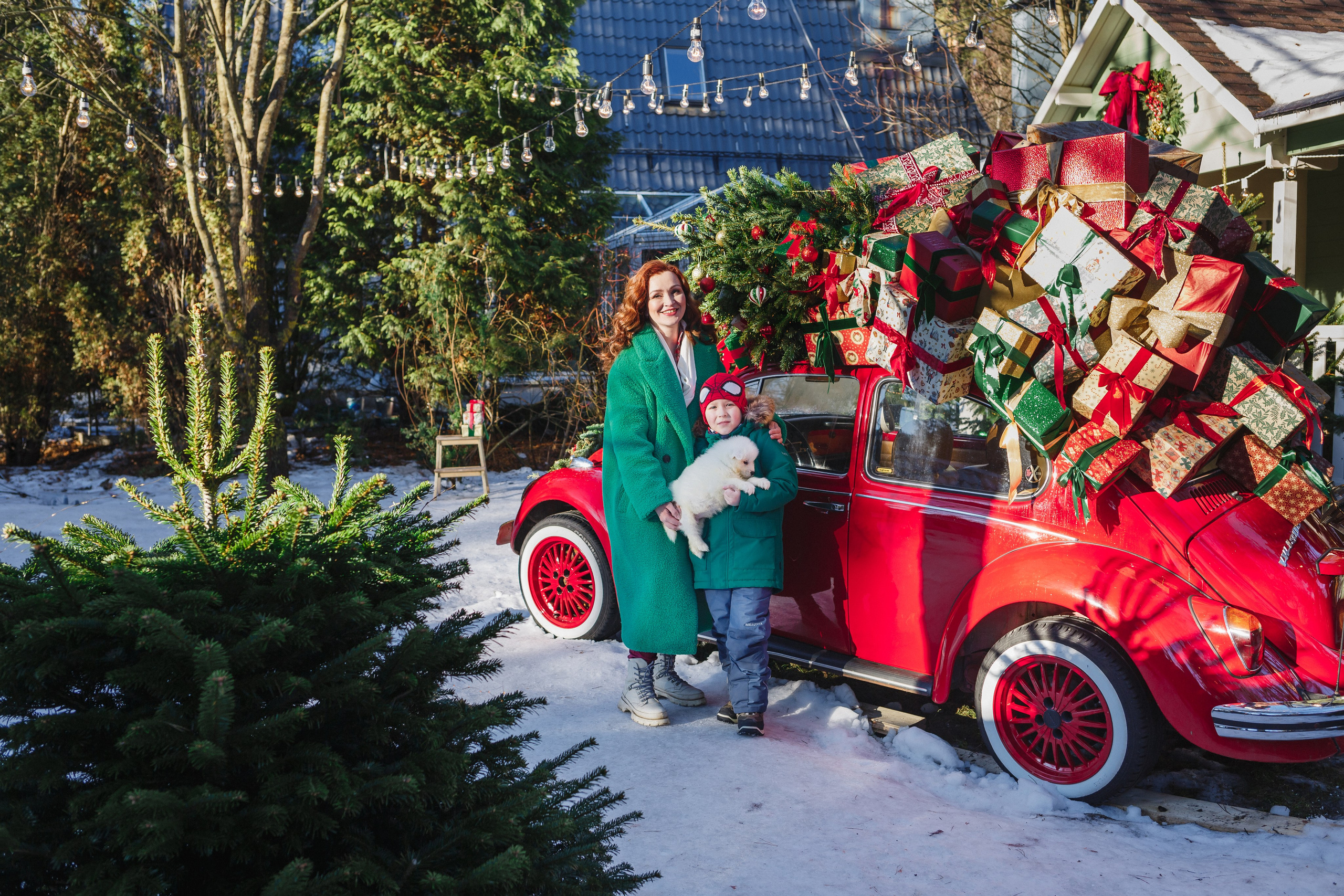 Зимняя сказка. Семейный фотограф Николаева Ольга