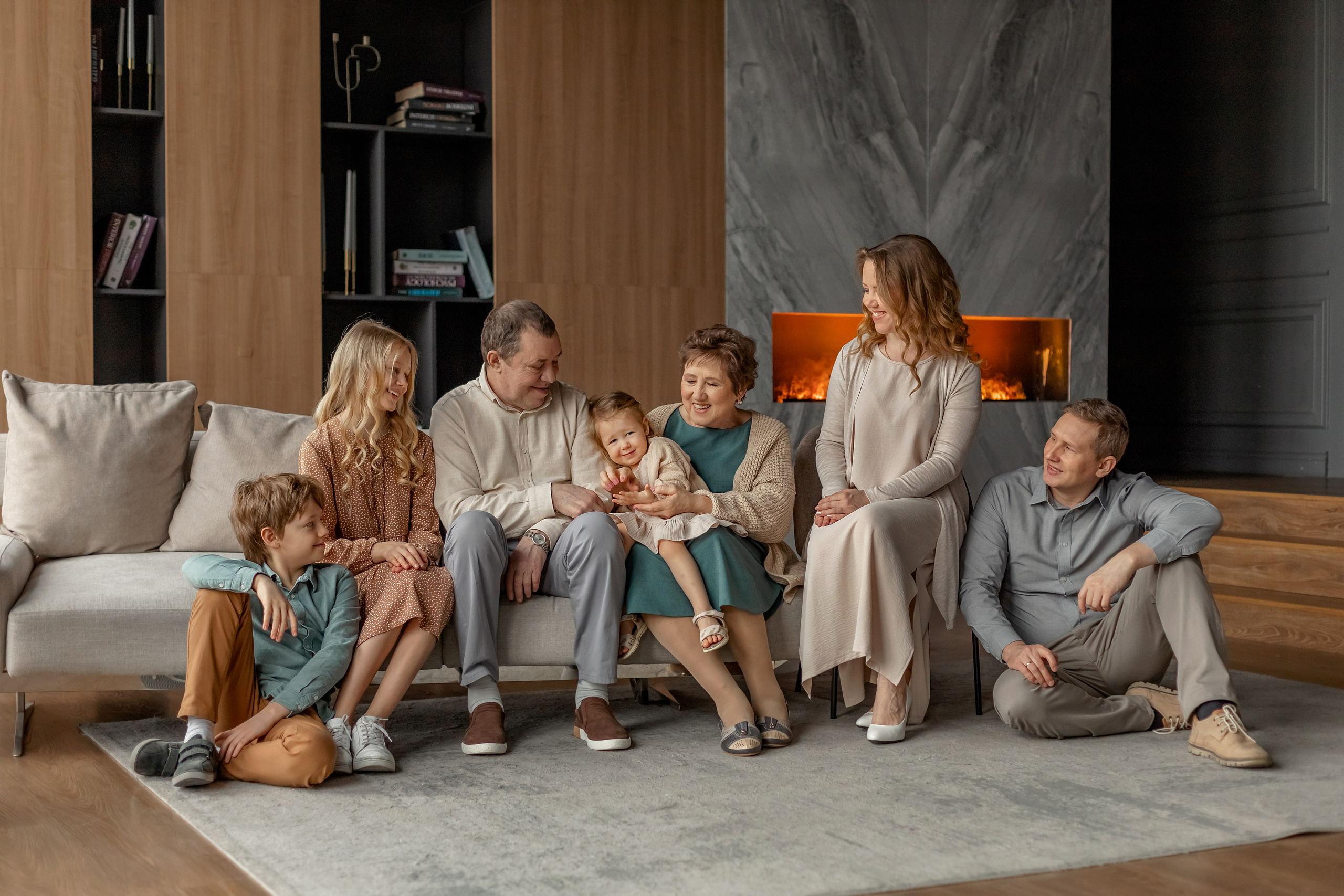 Семья. Семейный и детский фотограф в Москве Анна Чертополох