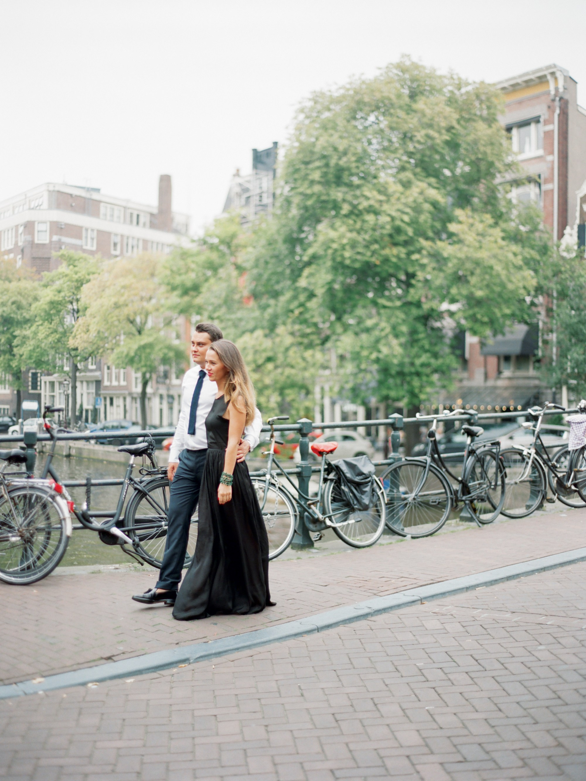 Лиза и Юрий, годовщина в Амстердаме. Изящная фотография | Ксения Милушкина