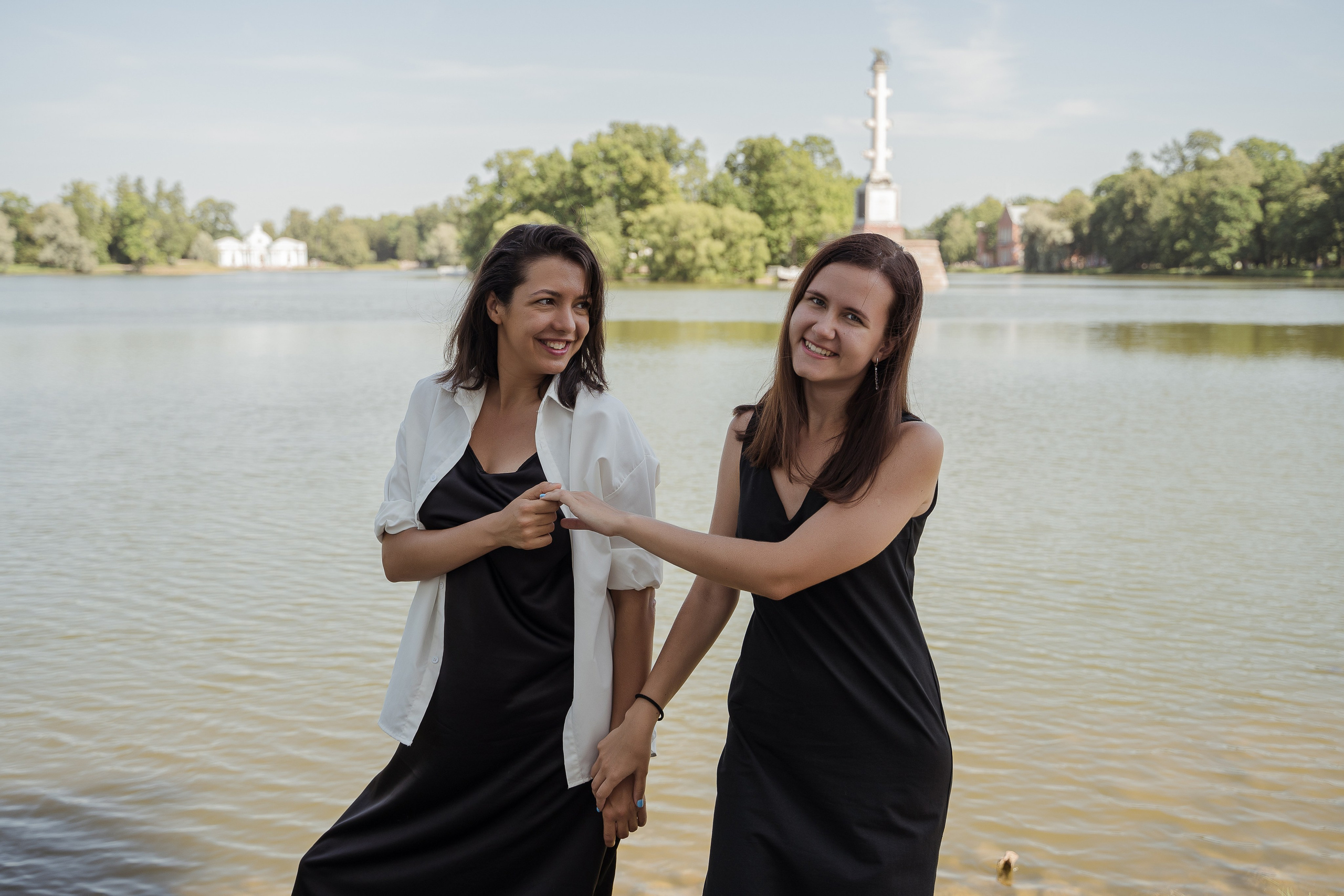 Семейная фотосессия в Екатерининском парке Царского Села. Свадебный и семейный фотограф в Пушкине и Санкт-Петербурге Мария Филиппова