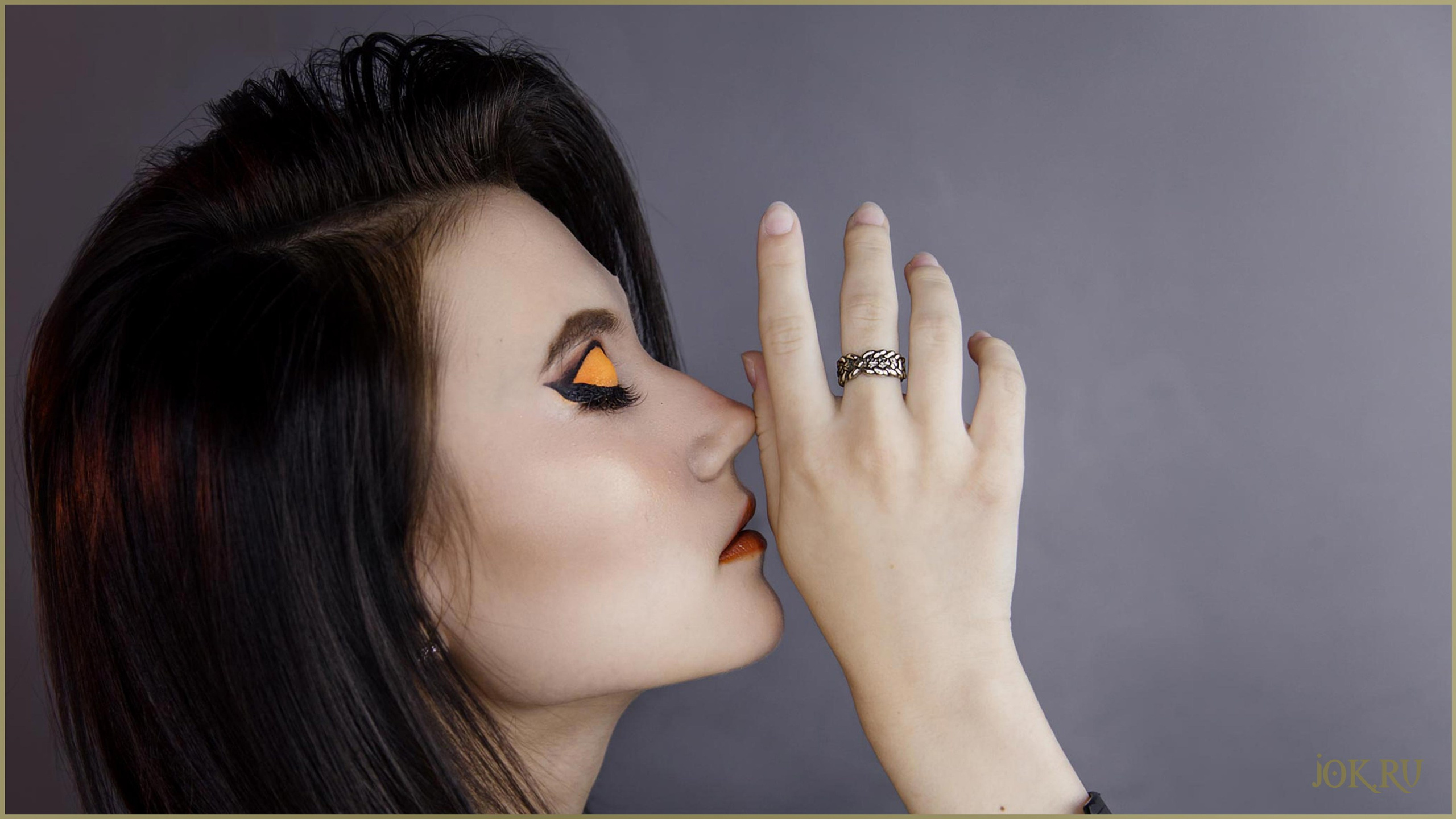 Женское кольцо с рунами  Футарк значение символом алфавита в магазине Joker-studio 