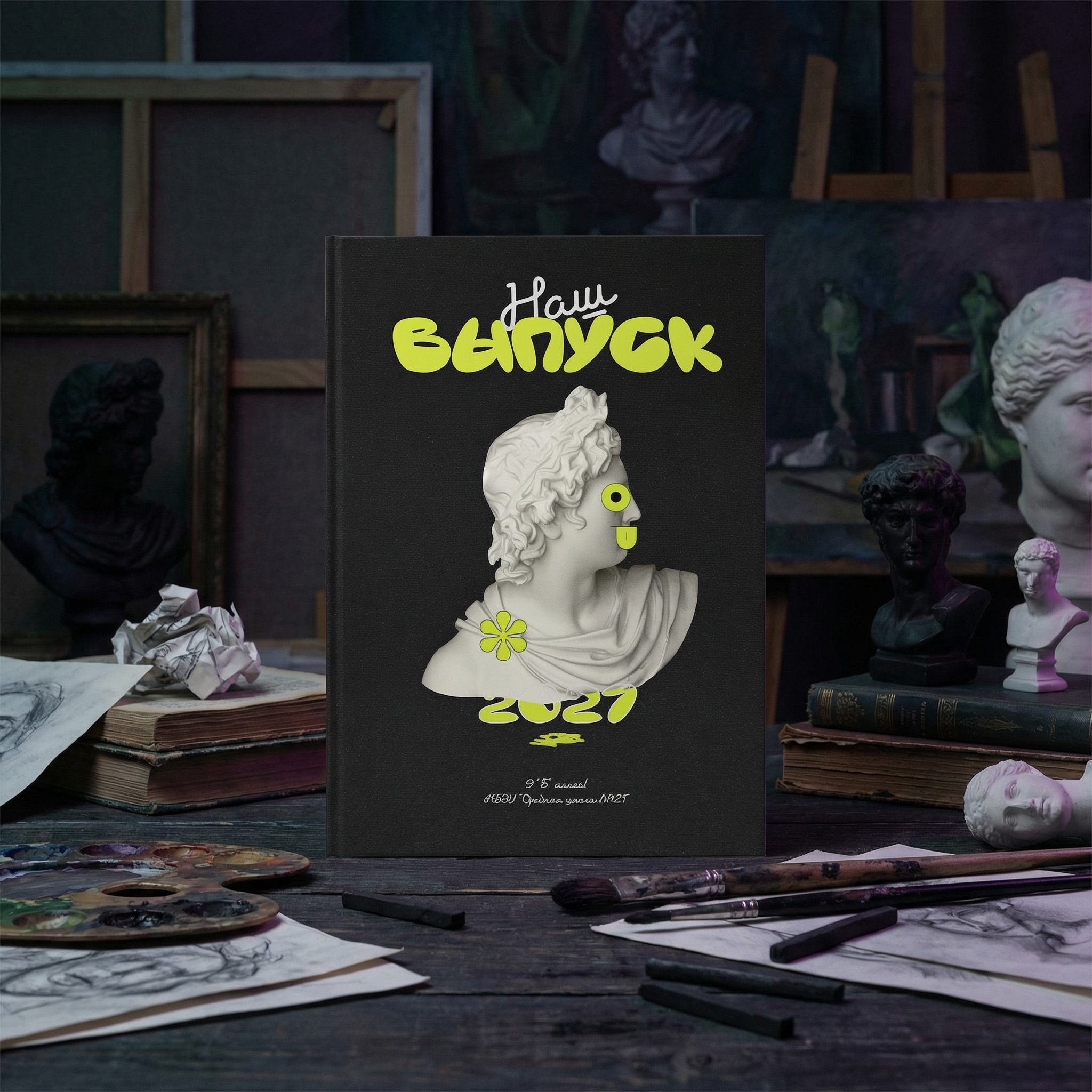 018 Art. Дизайны, psd шаблоны школьных и выпускных альбомов и обложек