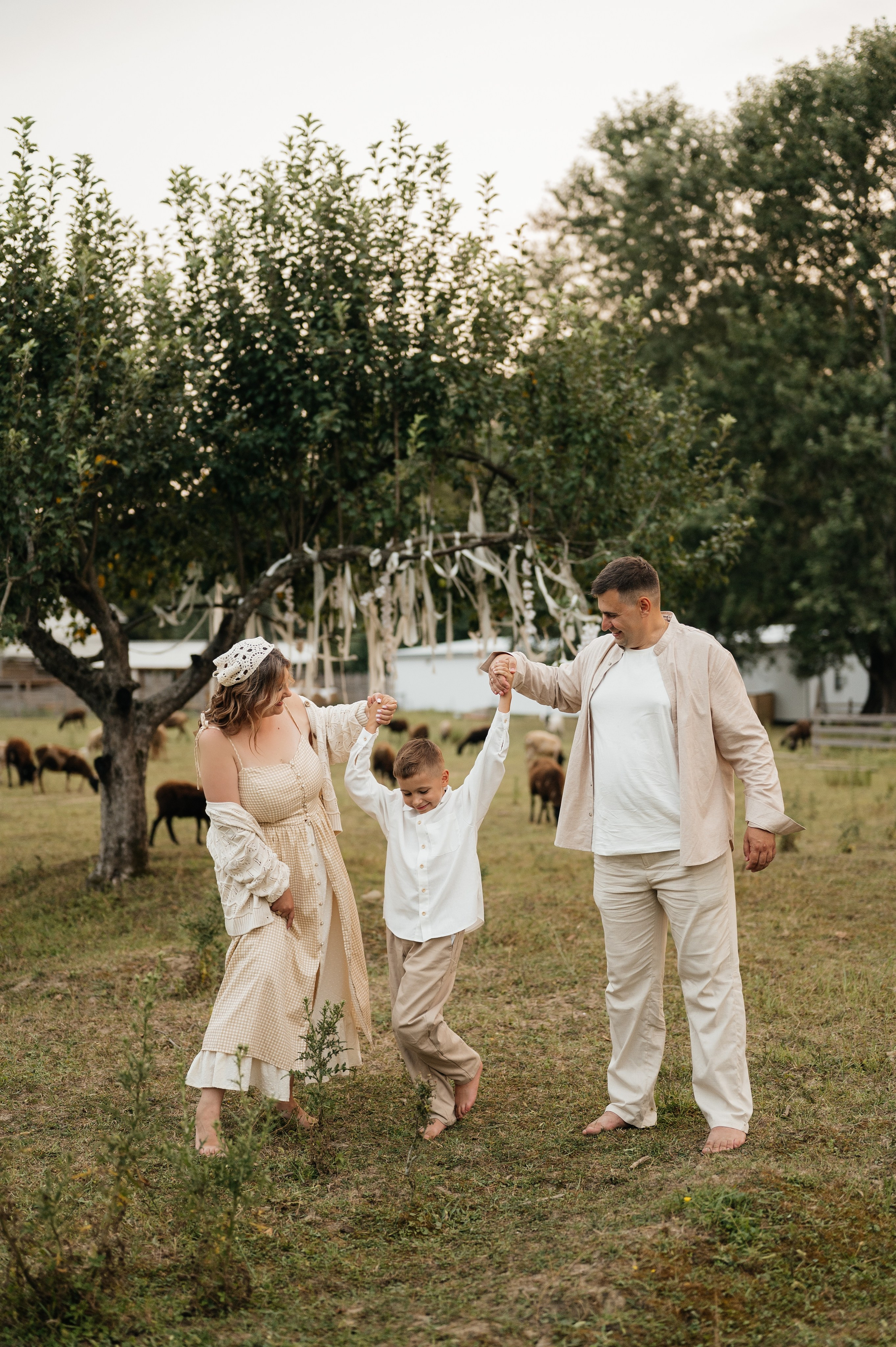 Семейная фотосессия на ферме. Свадебный и семейный фотограф в Краснодаре Алина Мельник