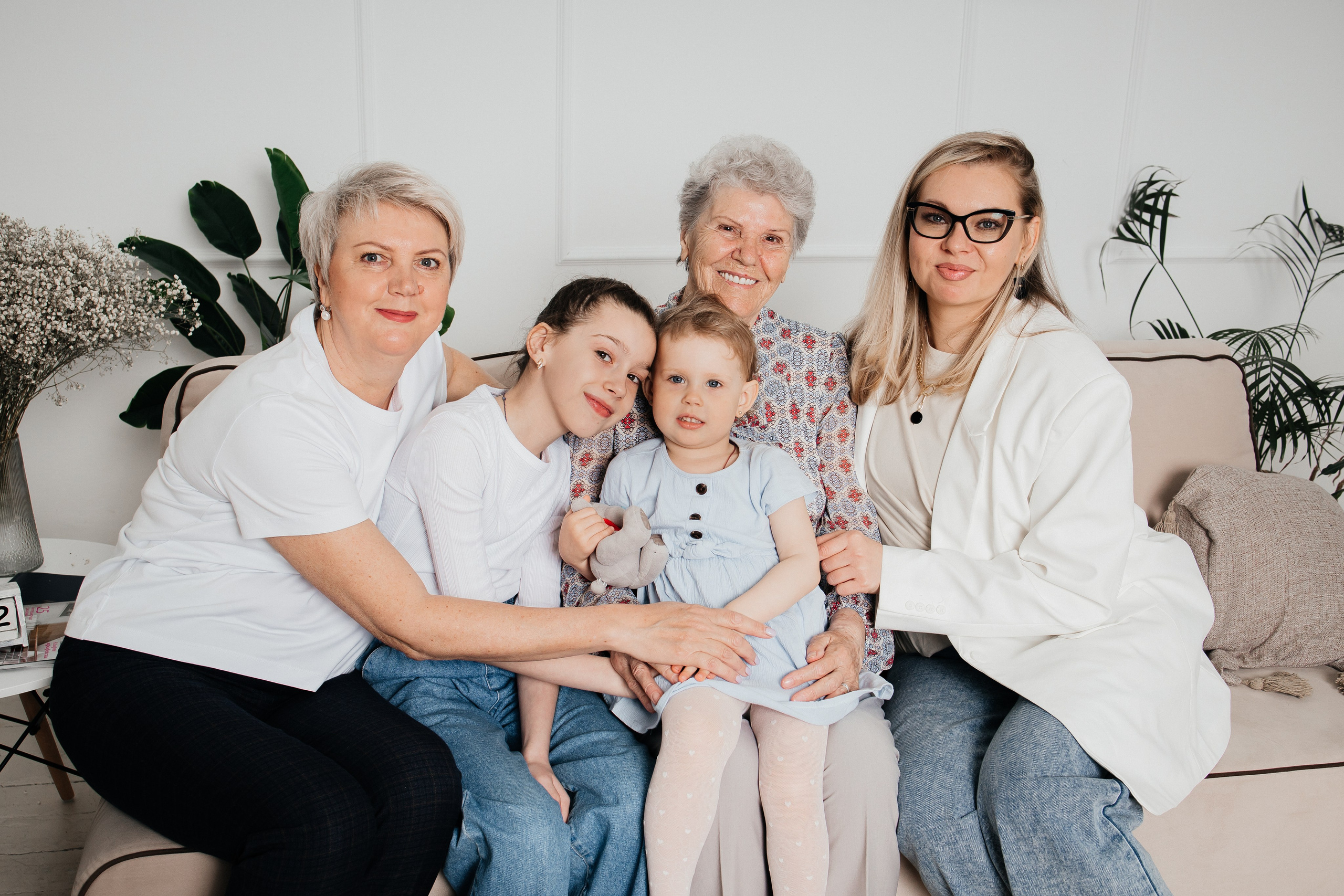 Семья Марии и Валерии. Детский и семейный фотограф в Пушкино, Мытищи, Москва Сергеева Светлана