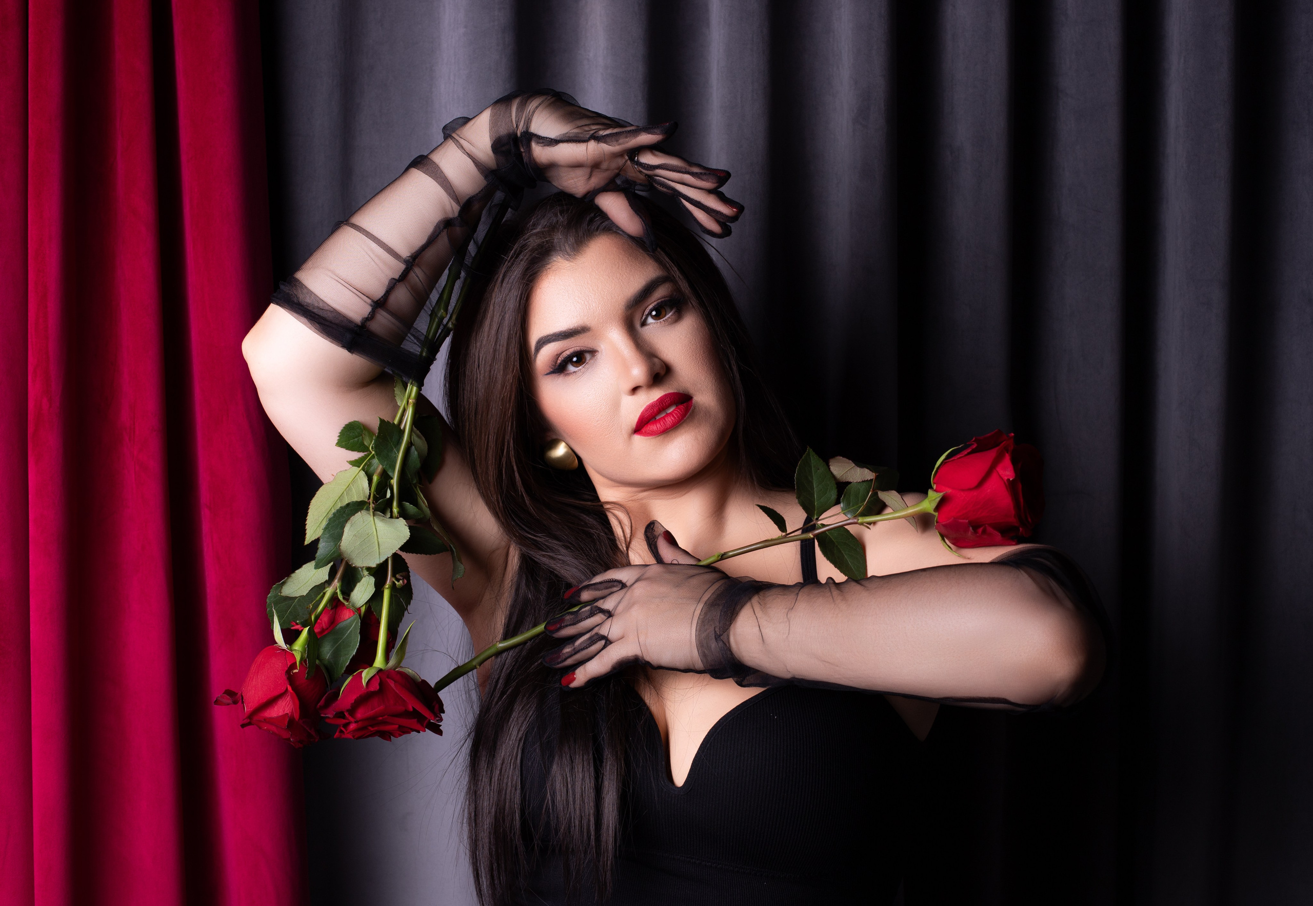 Портфолио визажиста: стильная фотосессия в студии