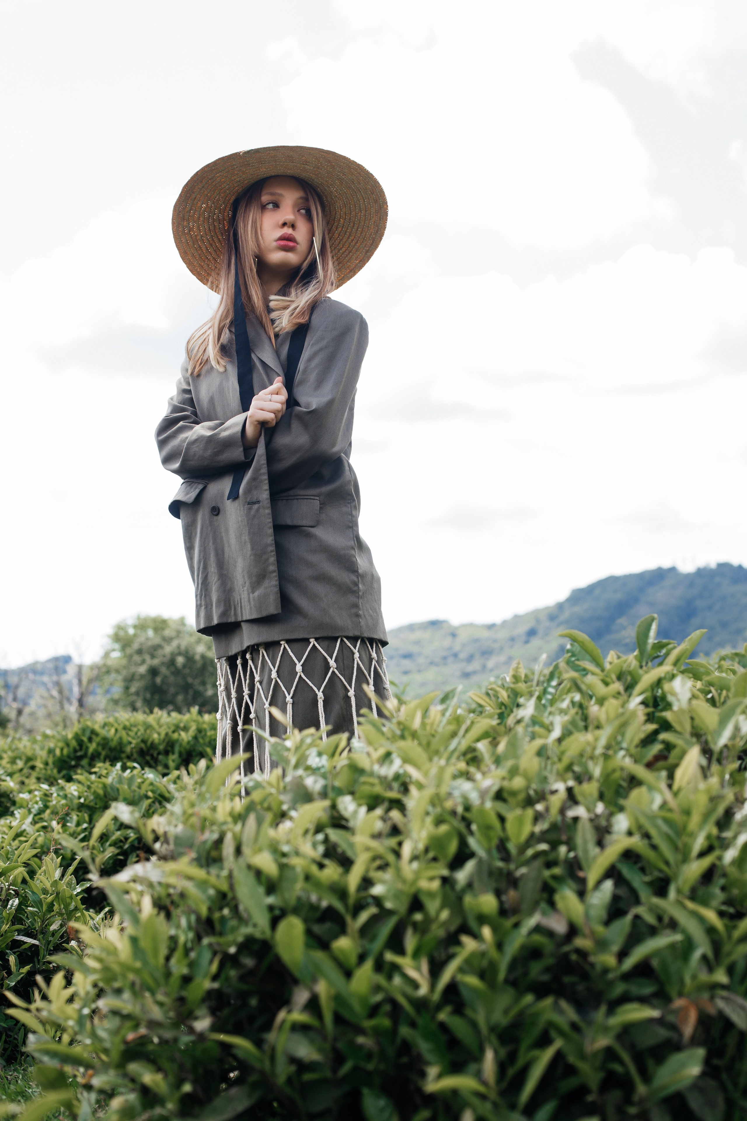 Tea plantation. Efimova Model Agency