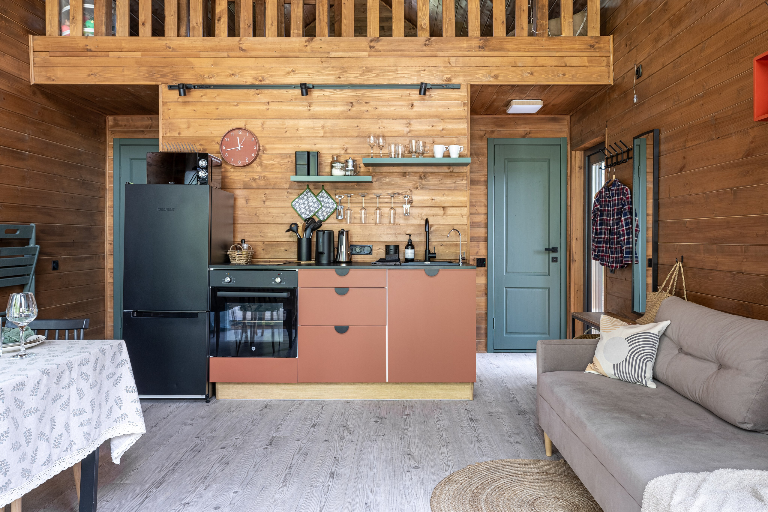 Фотосъемка дома «Барнхаус» для посуточной аренды. Veselinskiy| Интерьерный фотограф | Москва