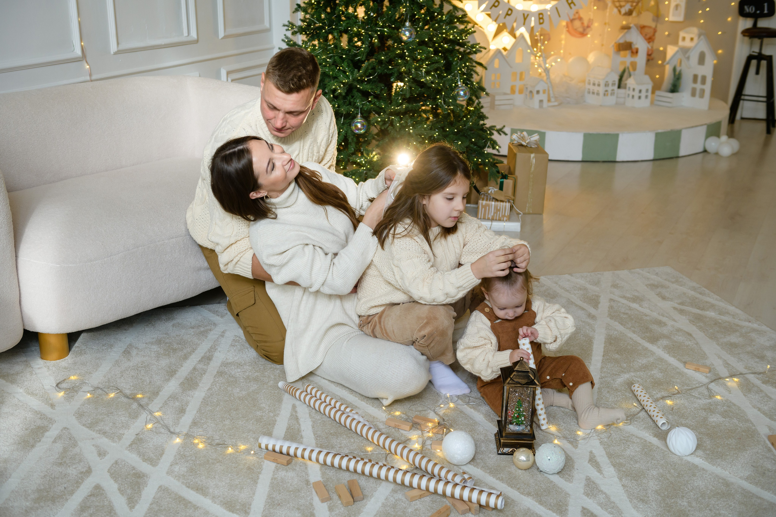 Новый год светлый зал. Фотограф в Ростове-на-Дону Маркер Елена