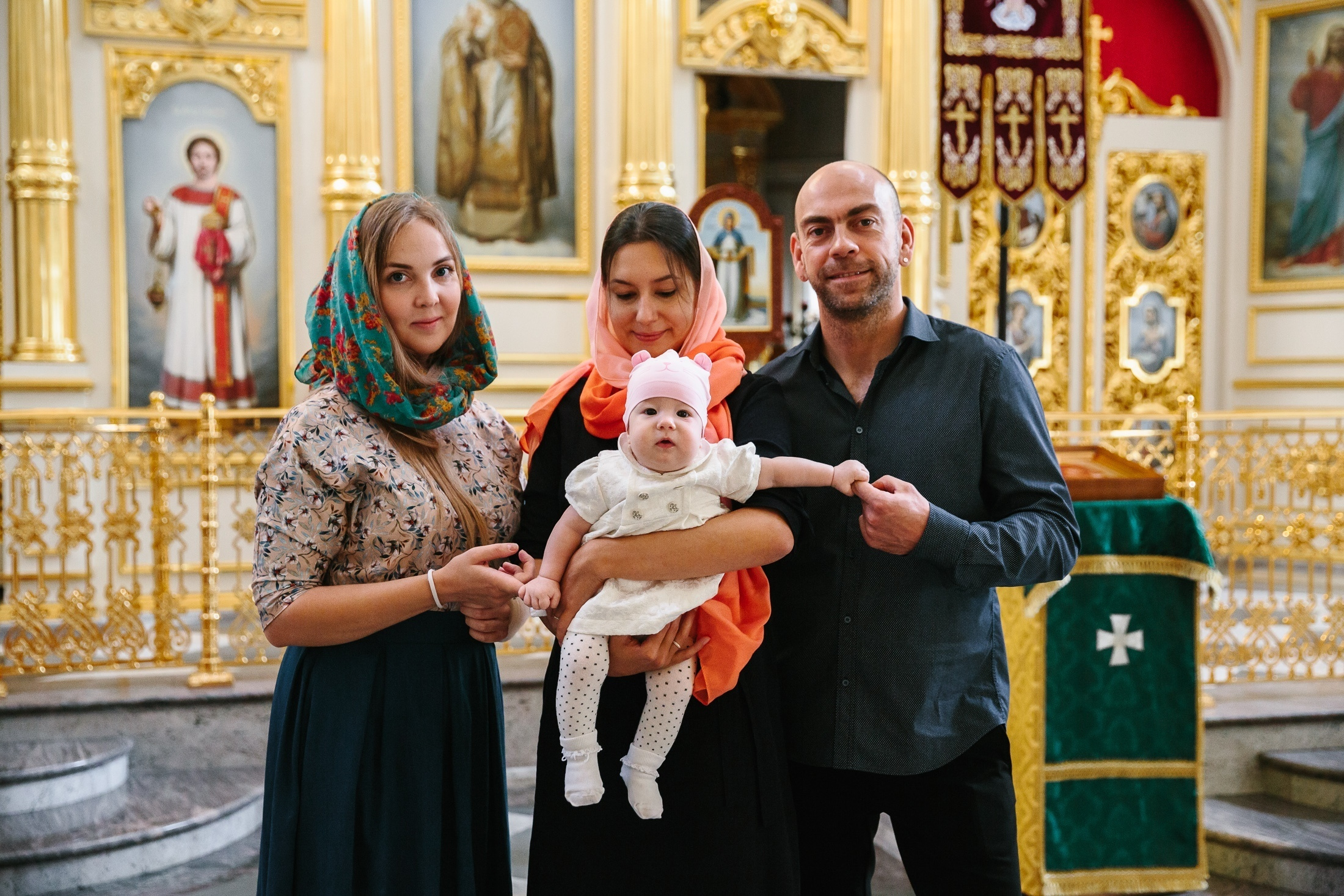 Крещение в церкви Симеона и Анны (Симеоновской)