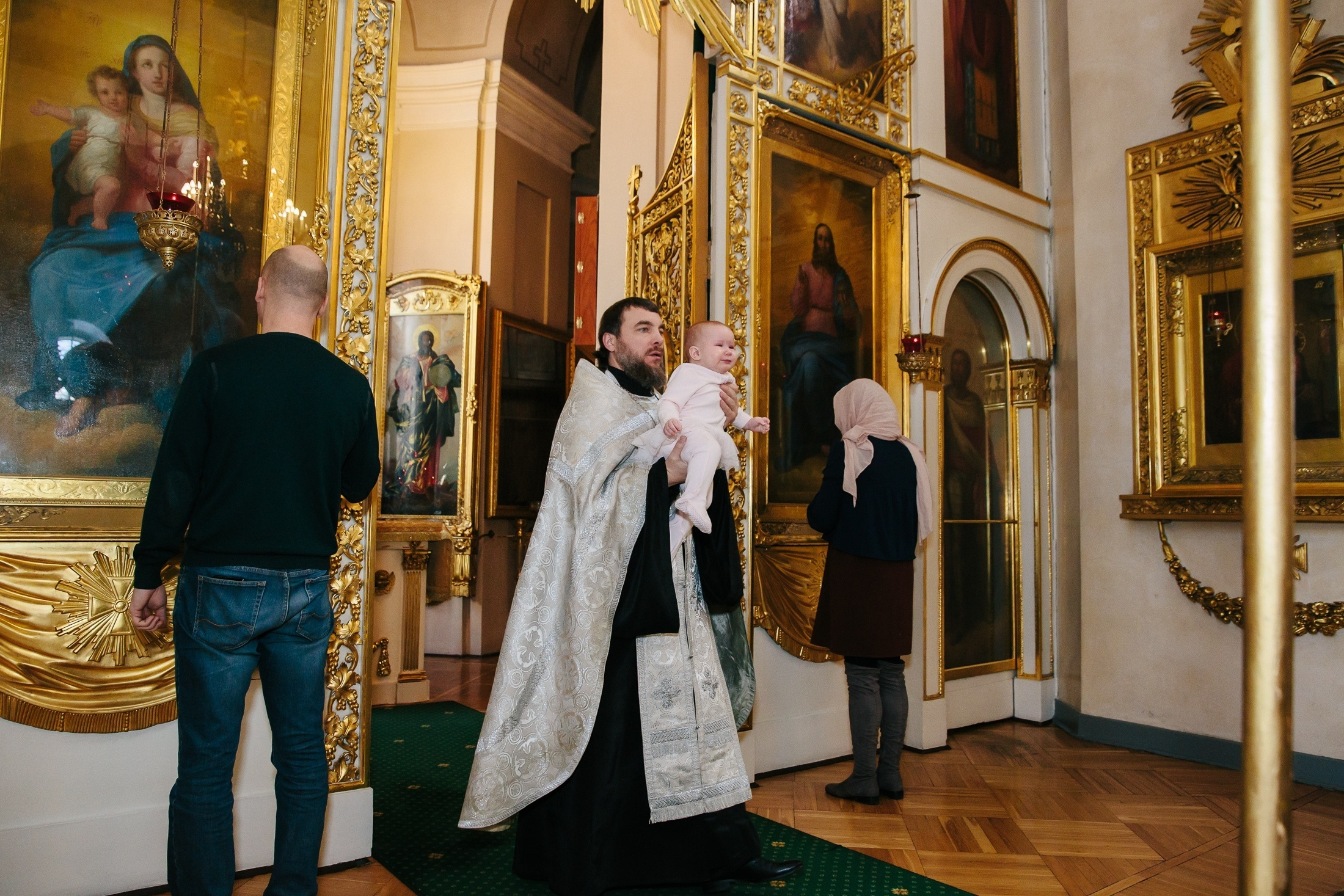 Крещение в Спасо-Преображенском соборе