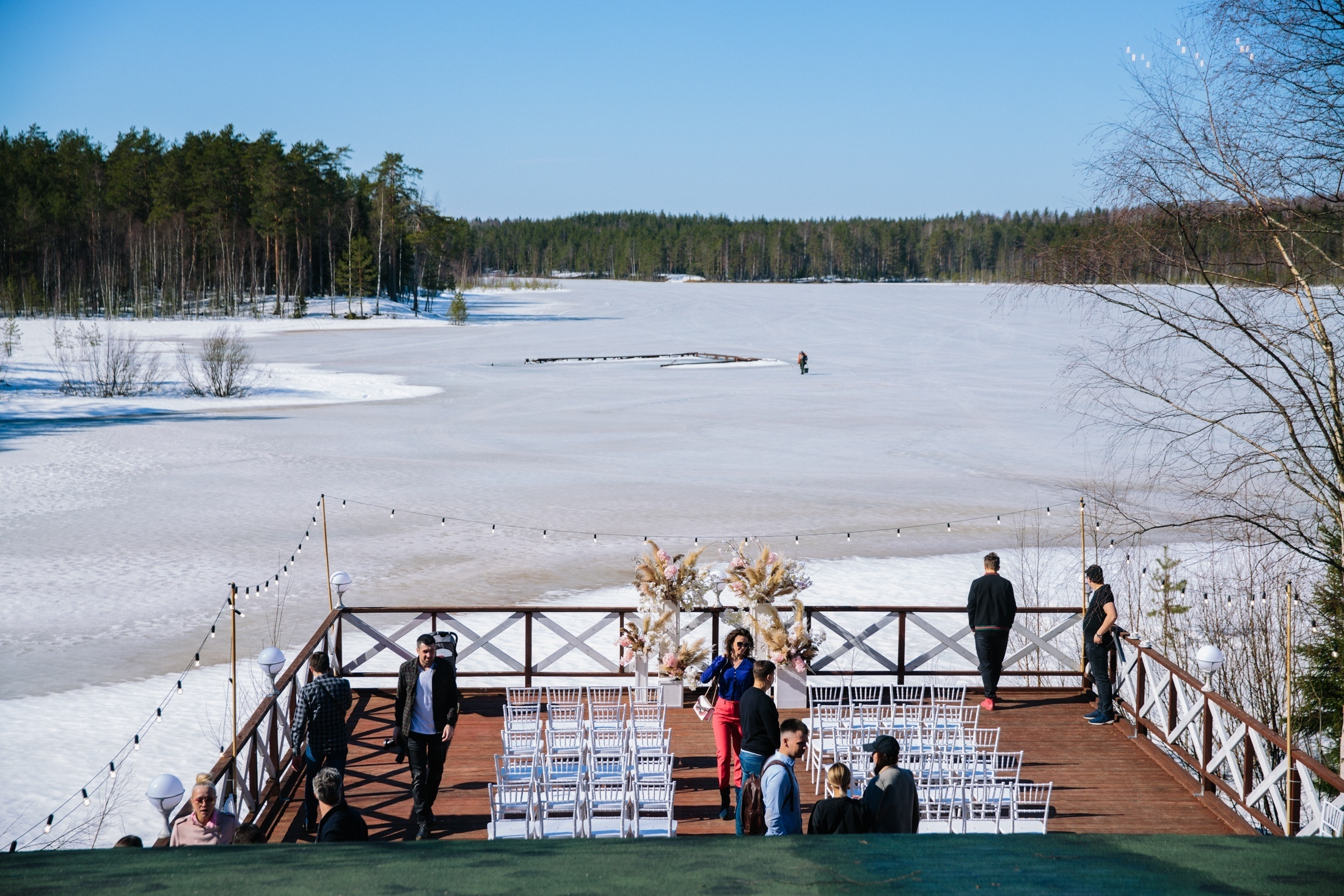 Фотография Пасторское озеро банкетная площадка