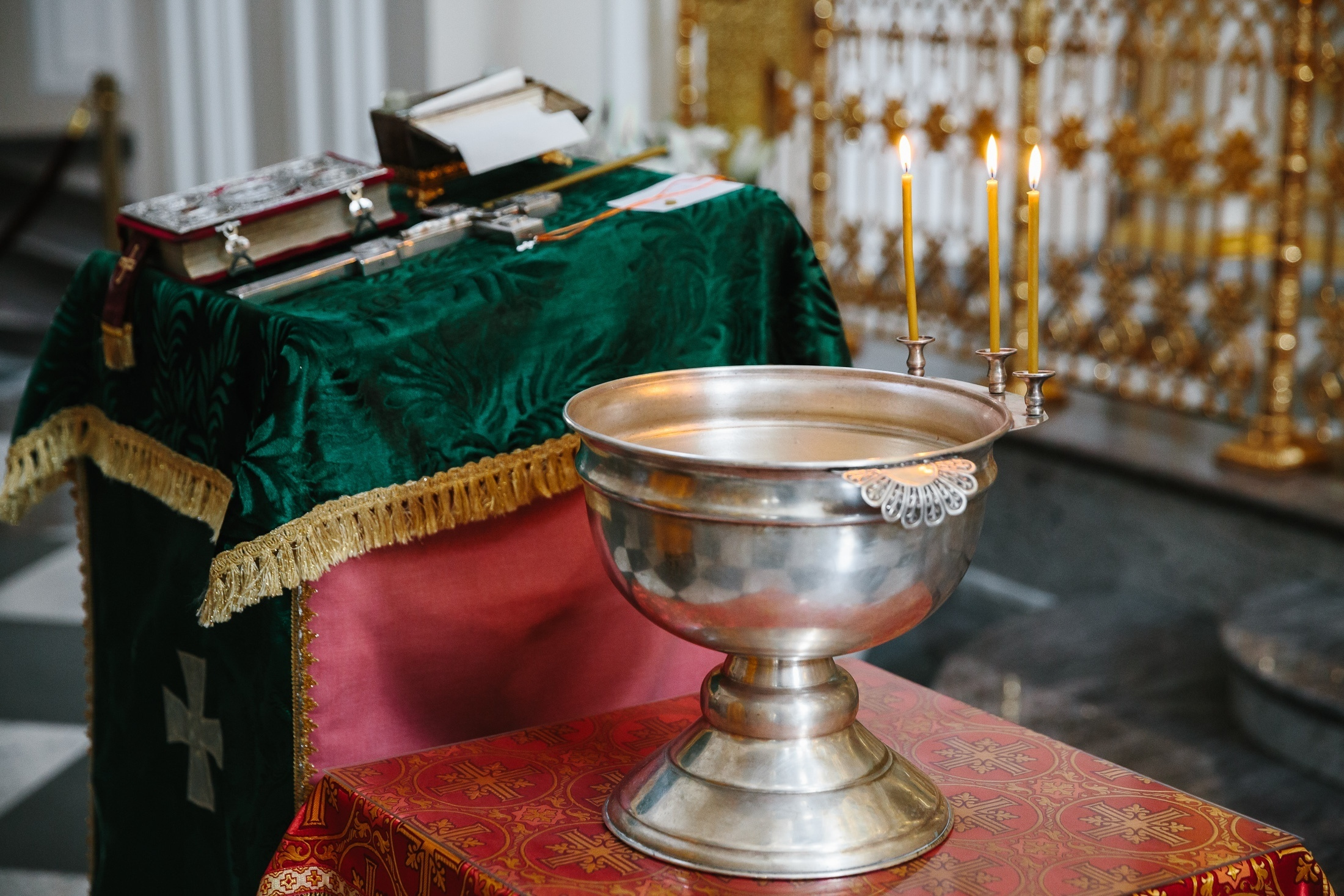 Крещение в церкви Симеона и Анны (Симеоновской)