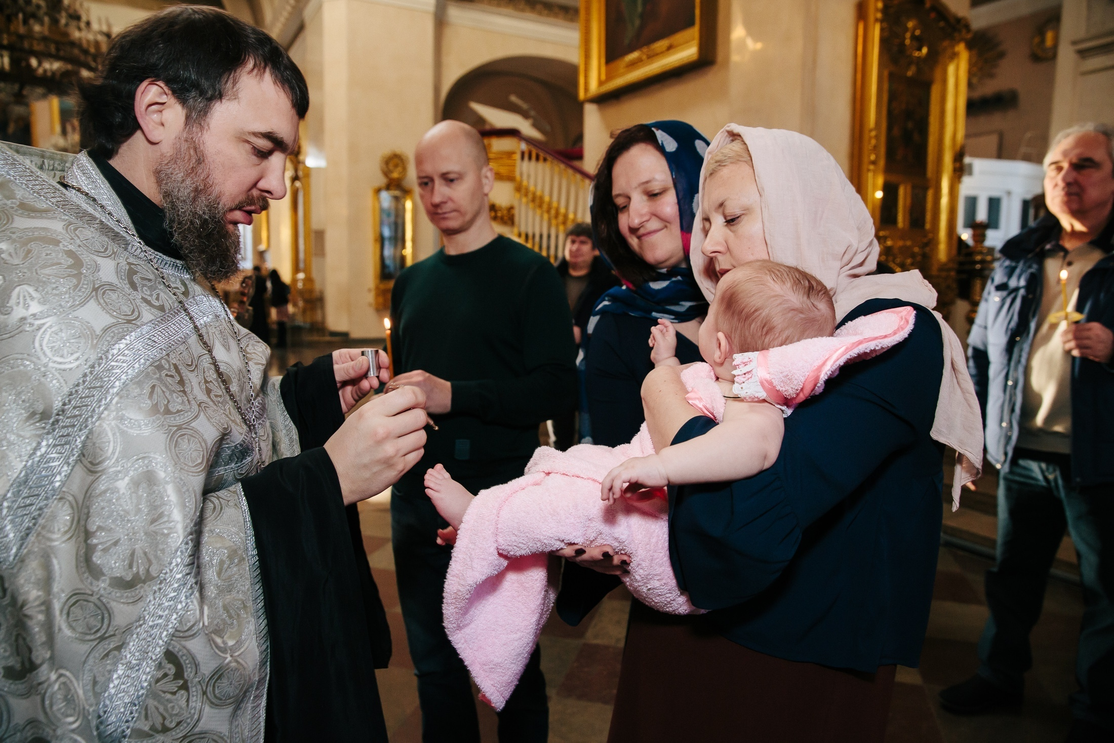 Крещение в Спасо-Преображенском соборе