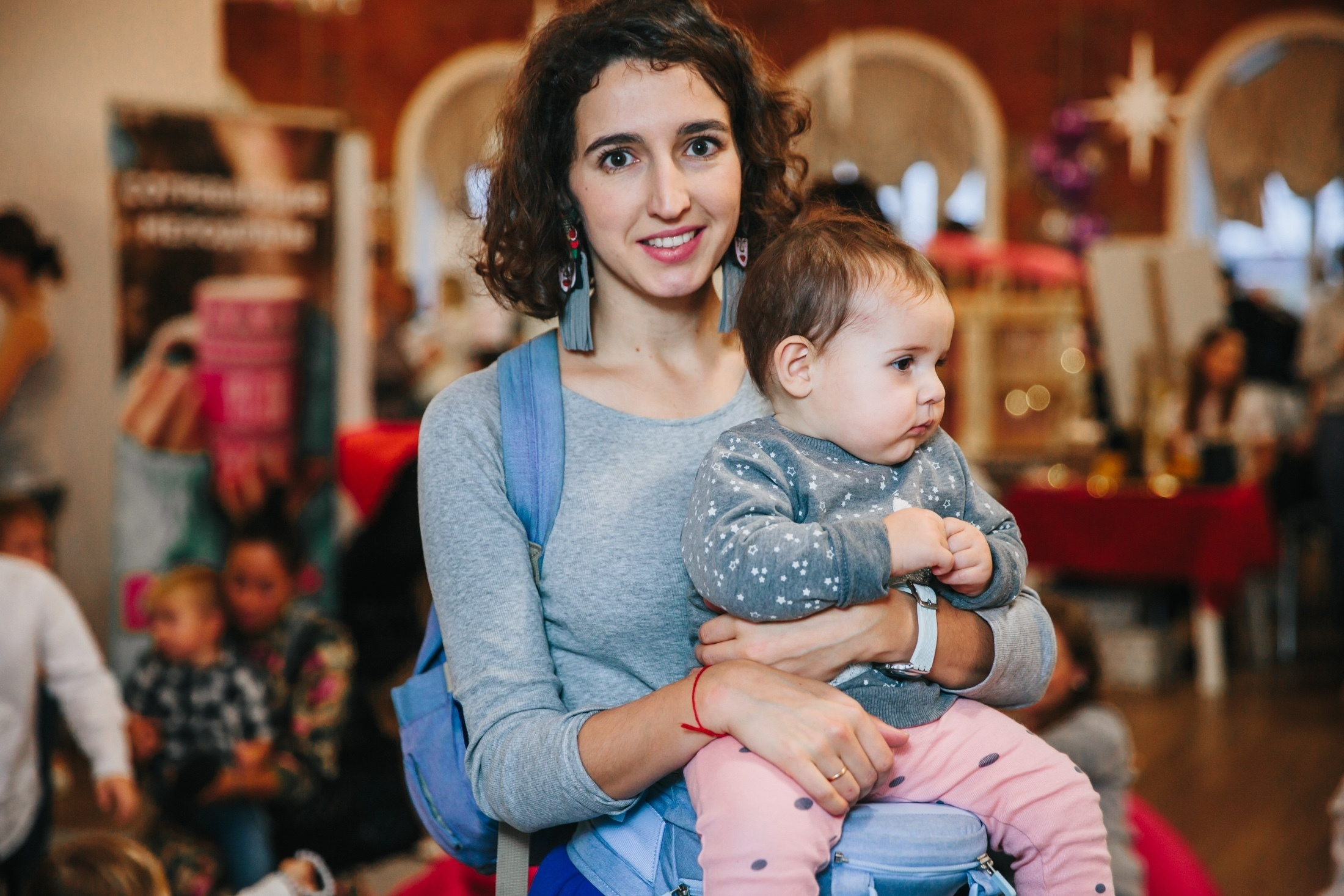 Фотография Инстамамас маркет Ткачи выставка товаров для мам и детей посетители