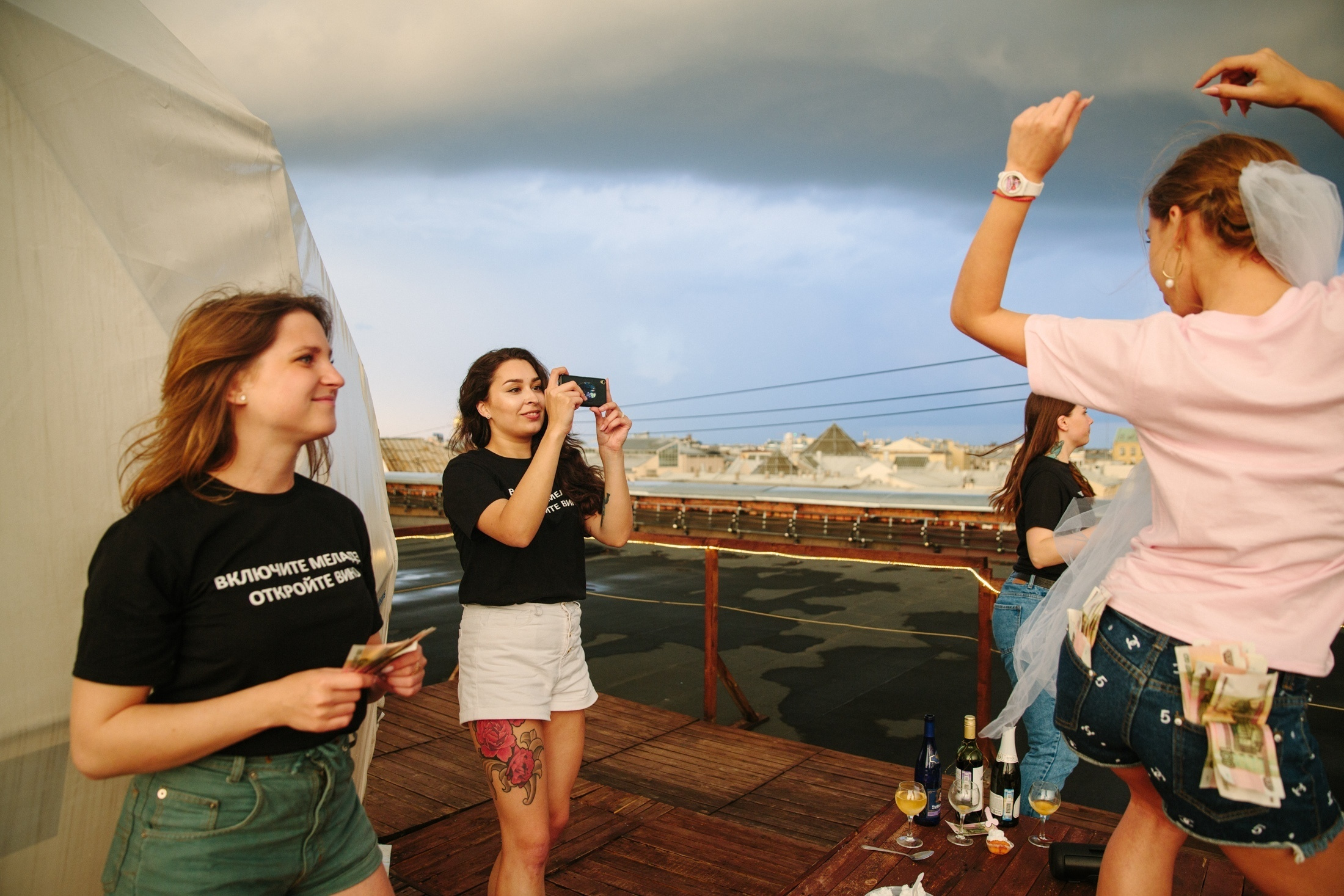Фотография Девичник на крыше Петербург  