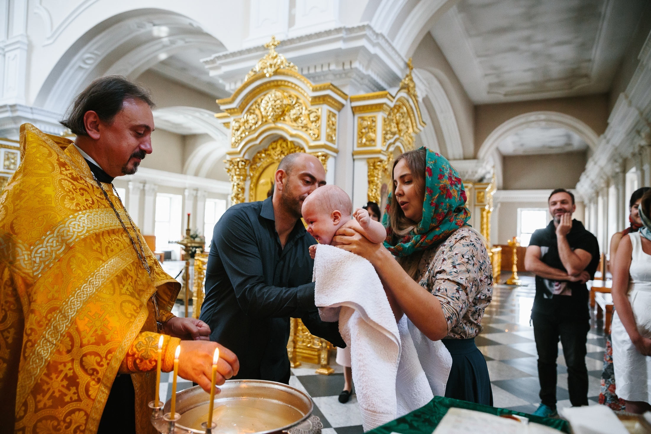 Крещение в церкви Симеона и Анны (Симеоновской)