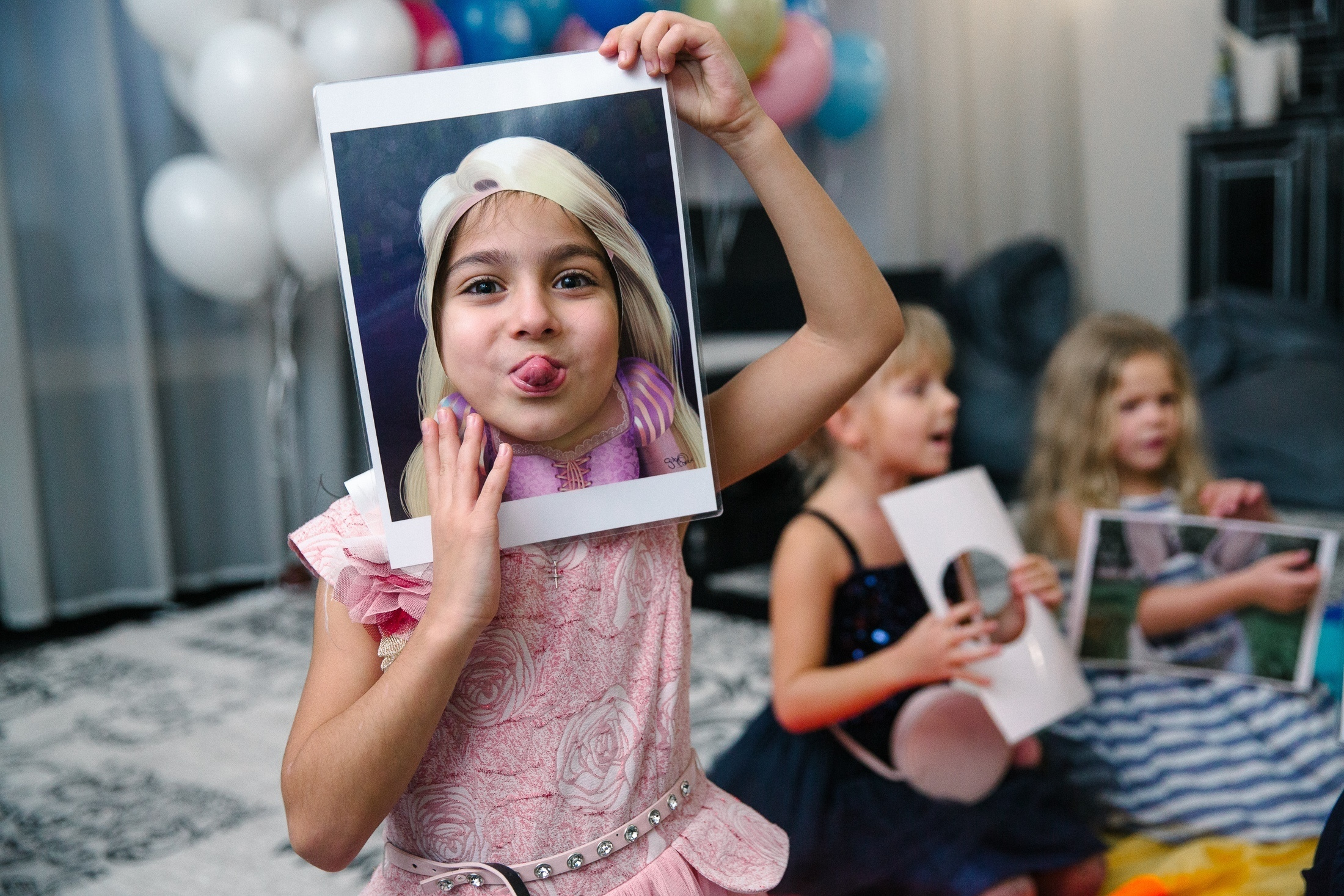 фотография детский день рождения ребенка дома аниматор микки маус
