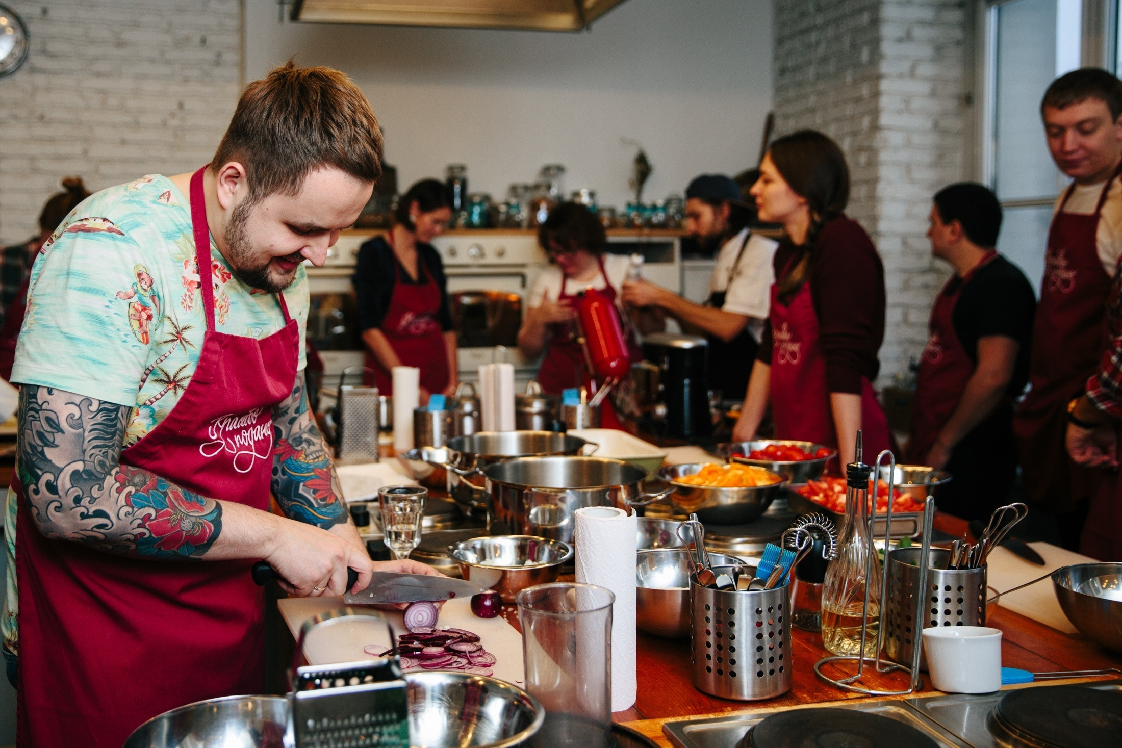 Фотография кулинарная студия кулинарный мастер-класс приготовление блюд