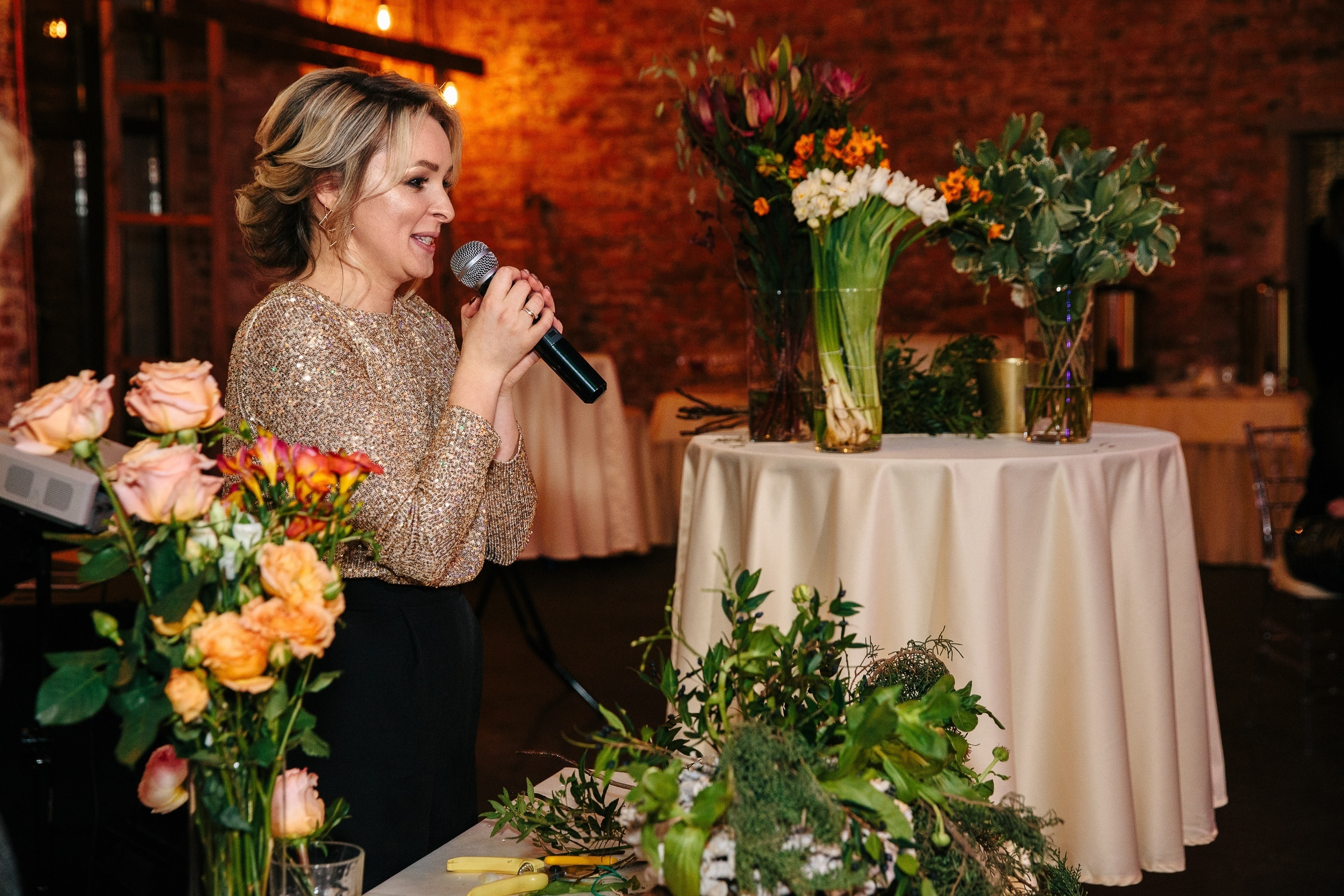 фотография Ресторан-лофт Хаянис Холл школа флористики Елены Поповой