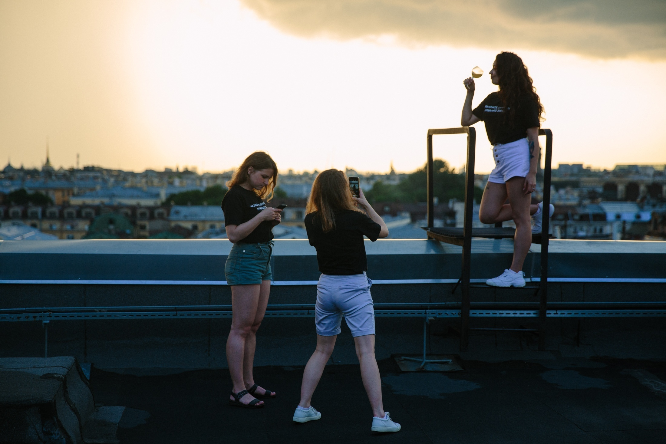 Фотография Девичник на крыше Петербург 