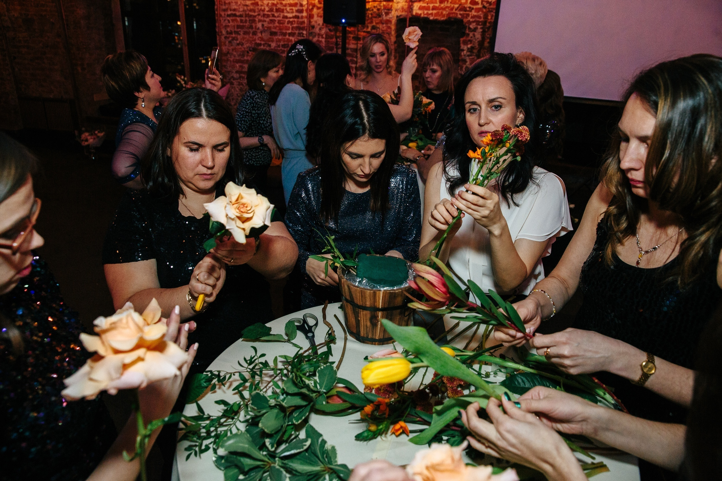 фотография Ресторан-лофт Хаянис Холл школа флористики Елены Поповой