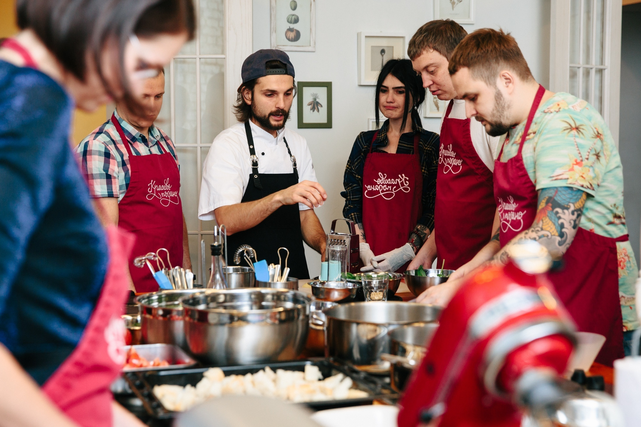 Фотография кулинарная студия кулинарный мастер-класс приготовление блюд