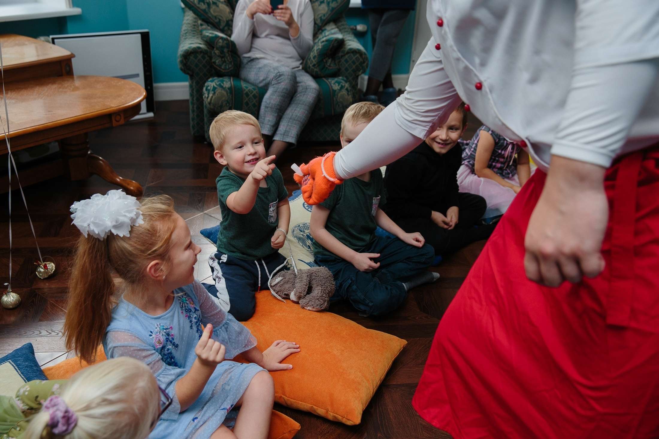 фотография детский день рождения ребенка дома аниматор научное шоу сухой лед