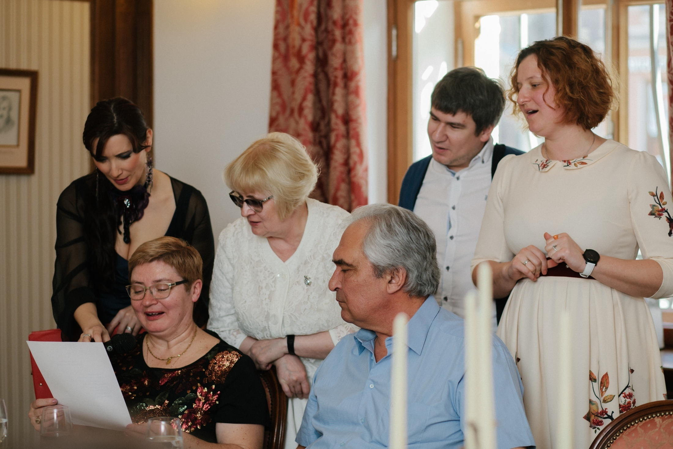 Юбилей, золотая свадьба фотография