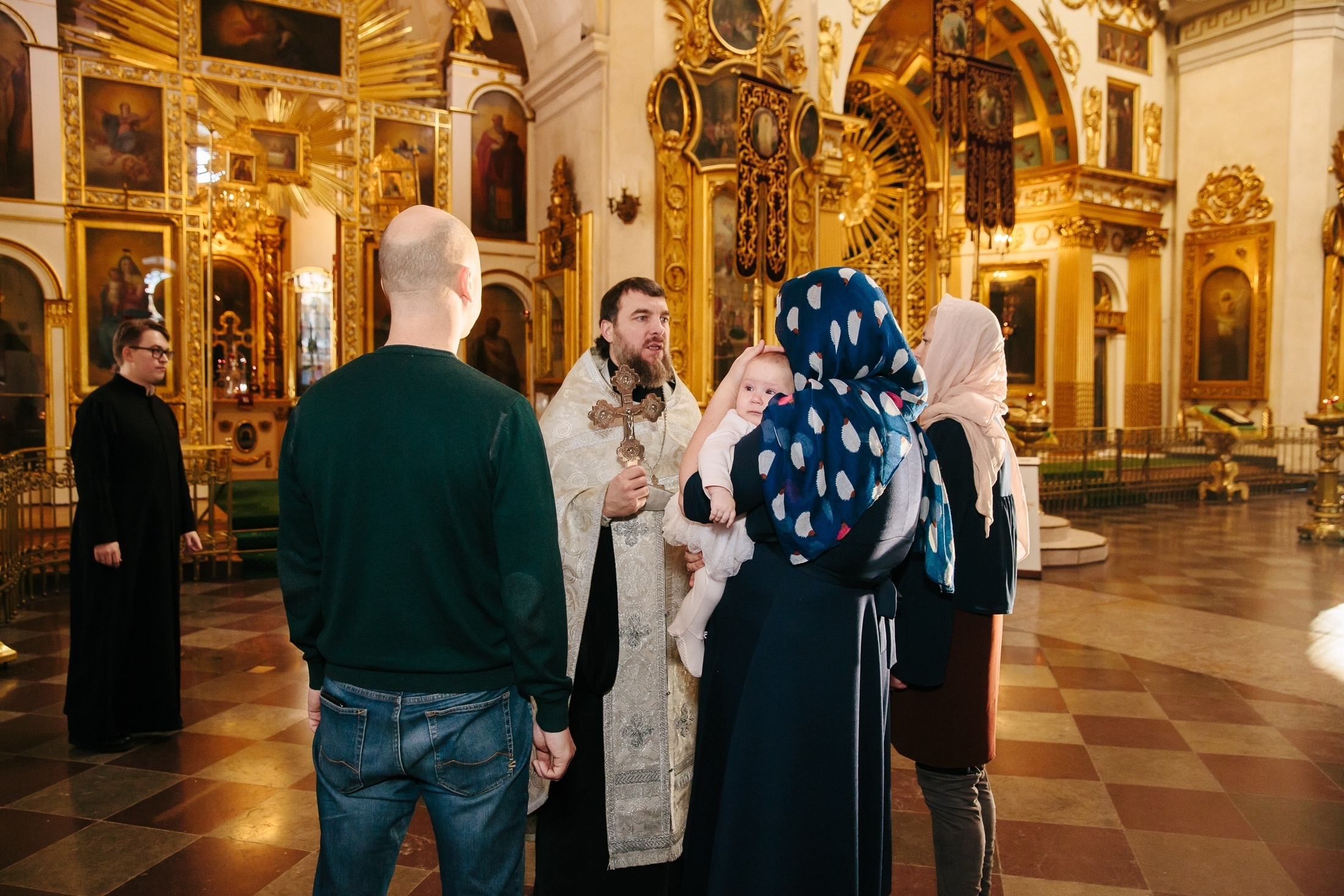 Крещение в Спасо-Преображенском соборе