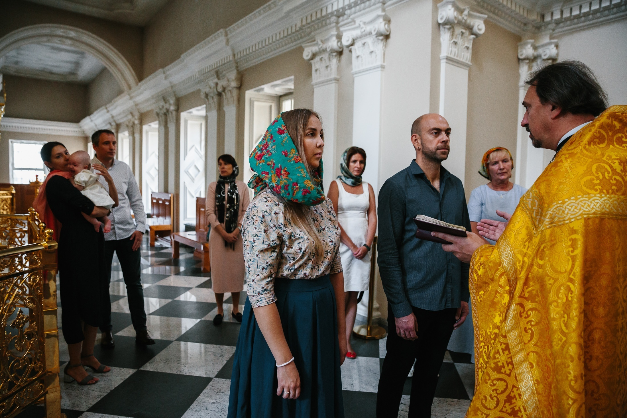 Крещение в церкви Симеона и Анны (Симеоновской)