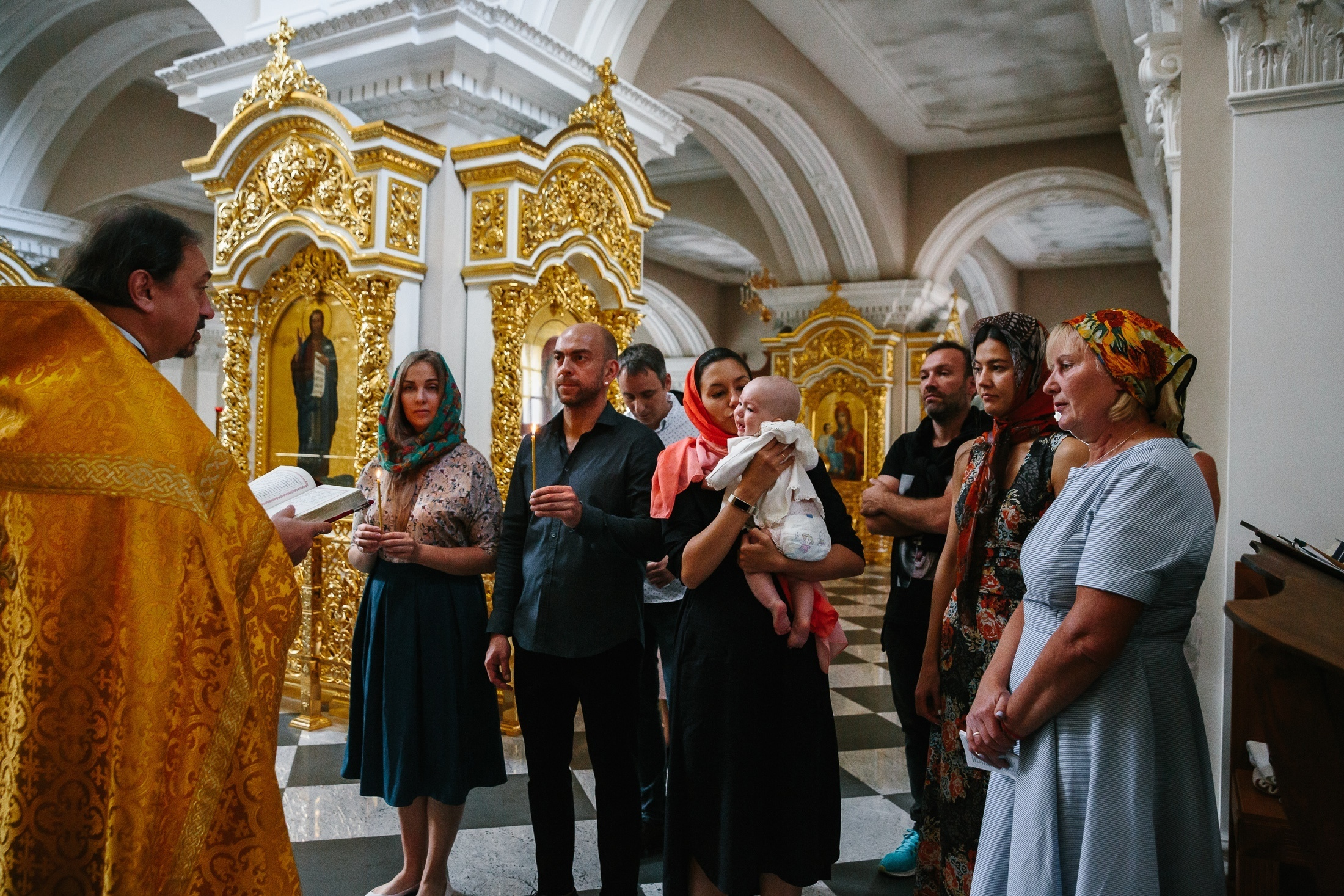 Крещение в церкви Симеона и Анны (Симеоновской)