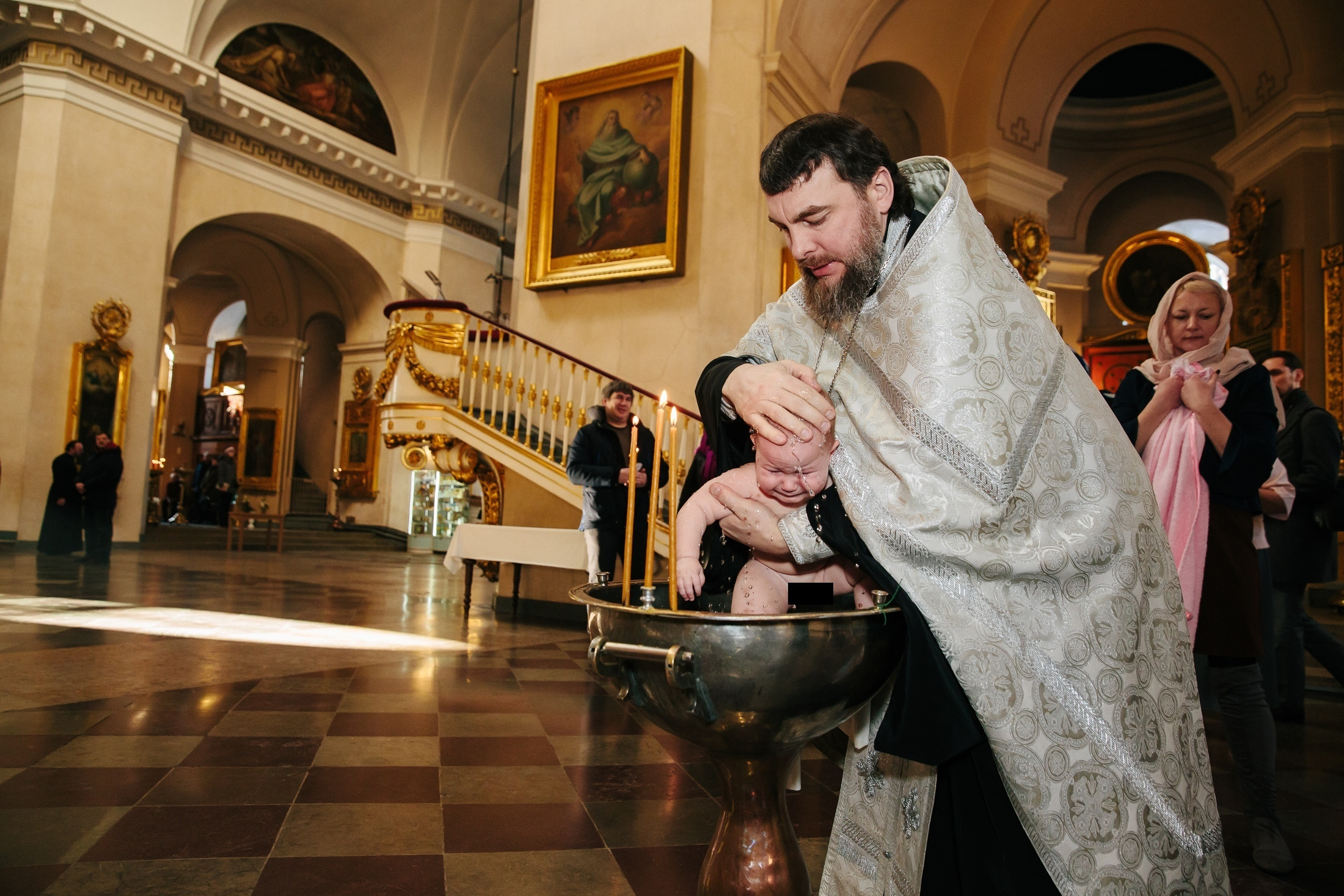 Крещение в Спасо-Преображенском соборе