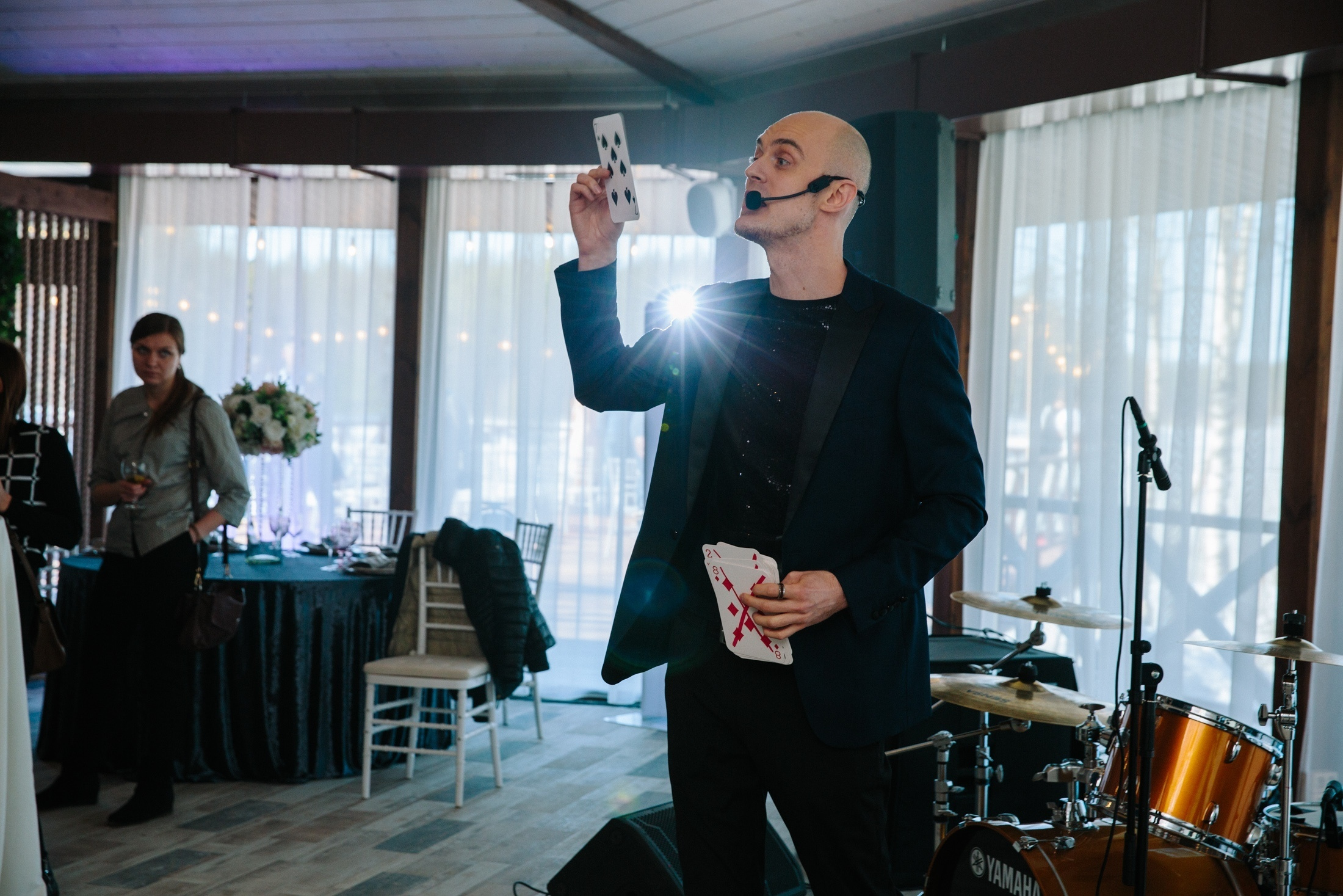 Фотография Пасторское озеро банкетная площадка кейтеринг фуршет фокусник