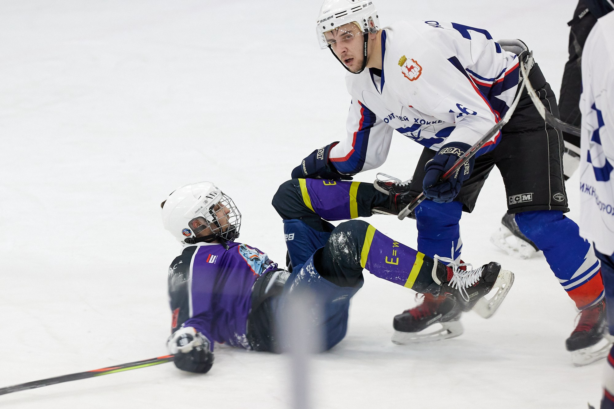 Хоккей. Чемпионат ННХЛ. Светлана Родионова — фотограф спортивный и не только