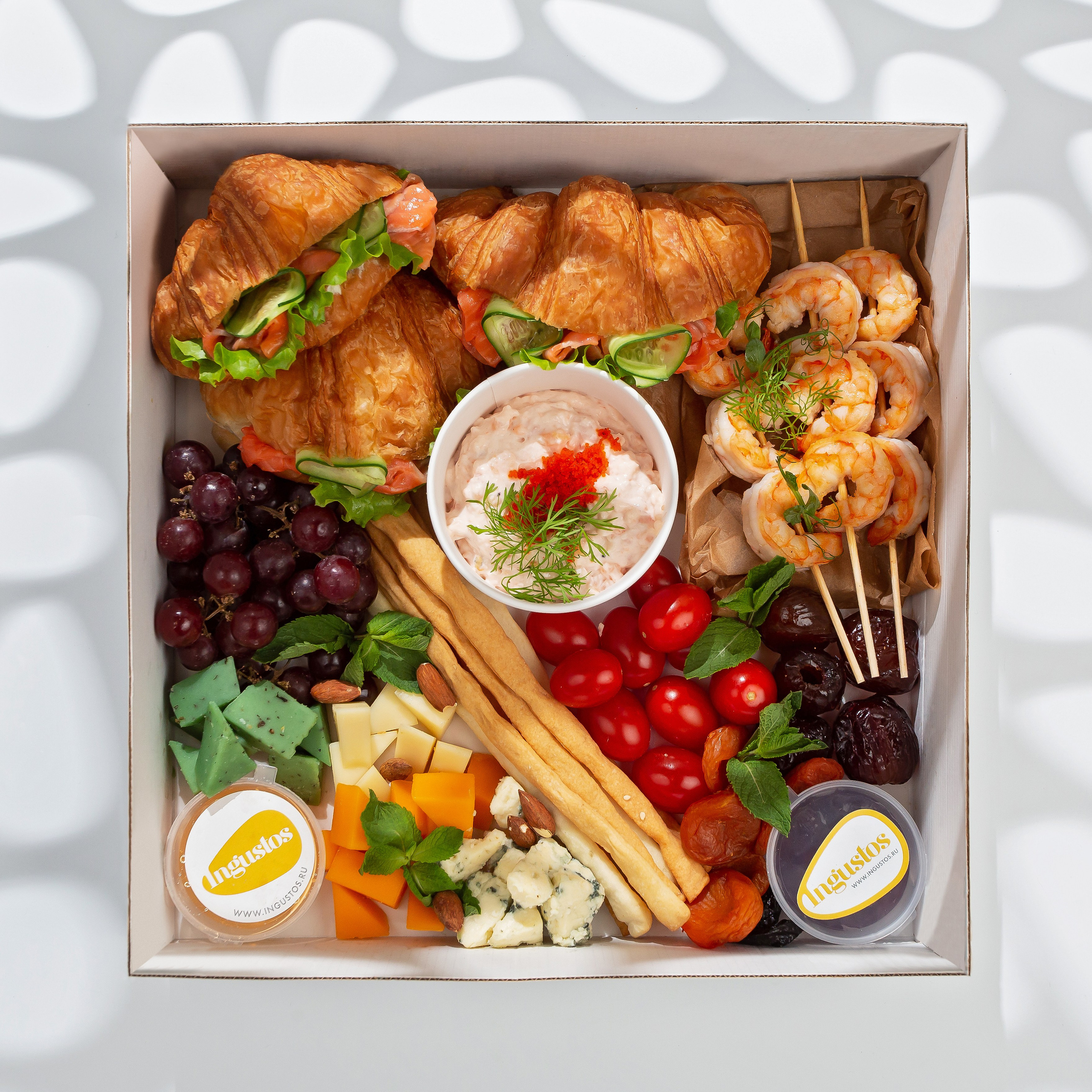 Рыбное ассорти, холодная закуска для доставки в офис 