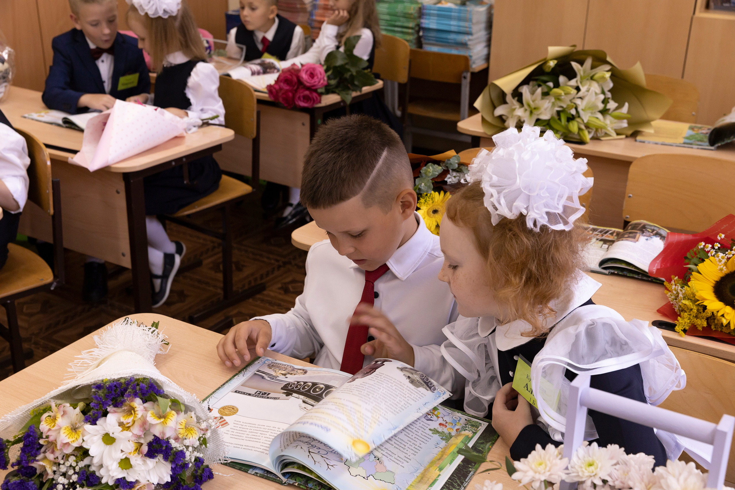 Первый раз в первый класс. Юлия Разваркина фотограф Подольск