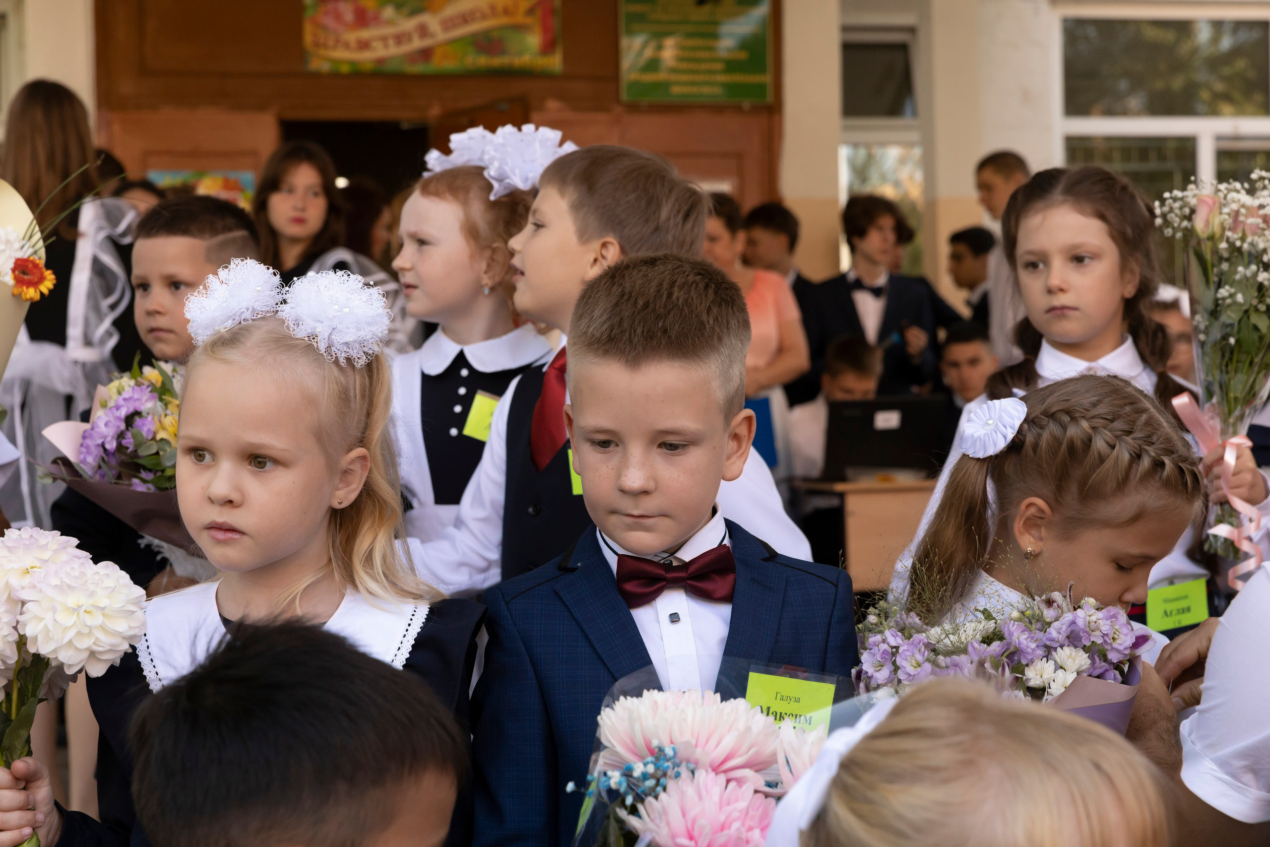Первый раз в первый класс. Юлия Разваркина фотограф Подольск