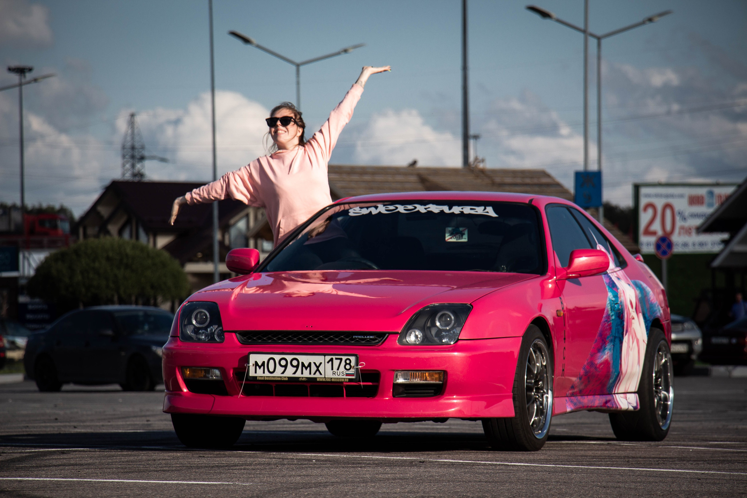 Самый девчачий Honda Prelude. Александр Попов