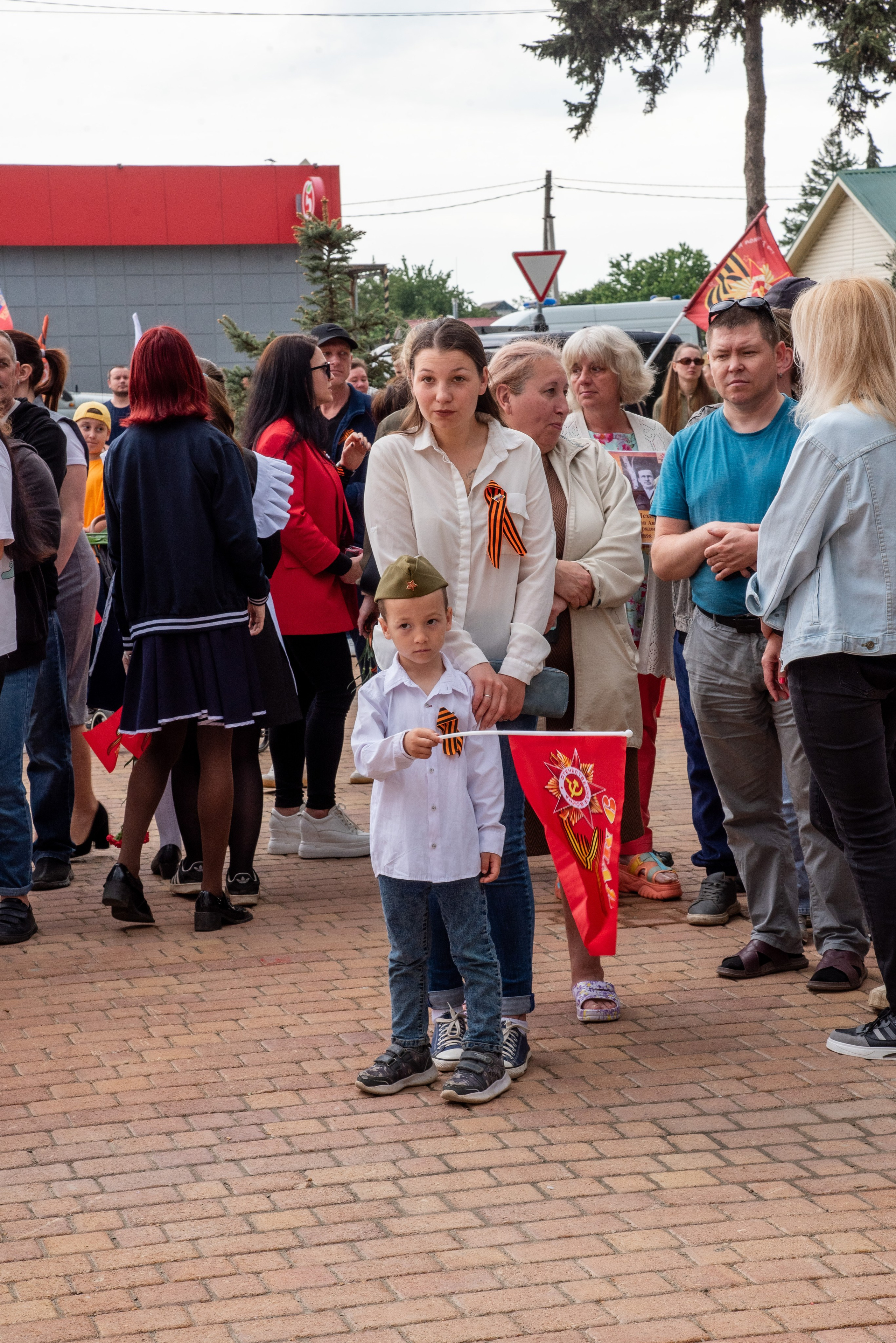Репортаж для СМИ_9мая_п.Агроном (цветокор). Детский и семейный фотограф Краснодар / Сочи Сергеева Олеся
