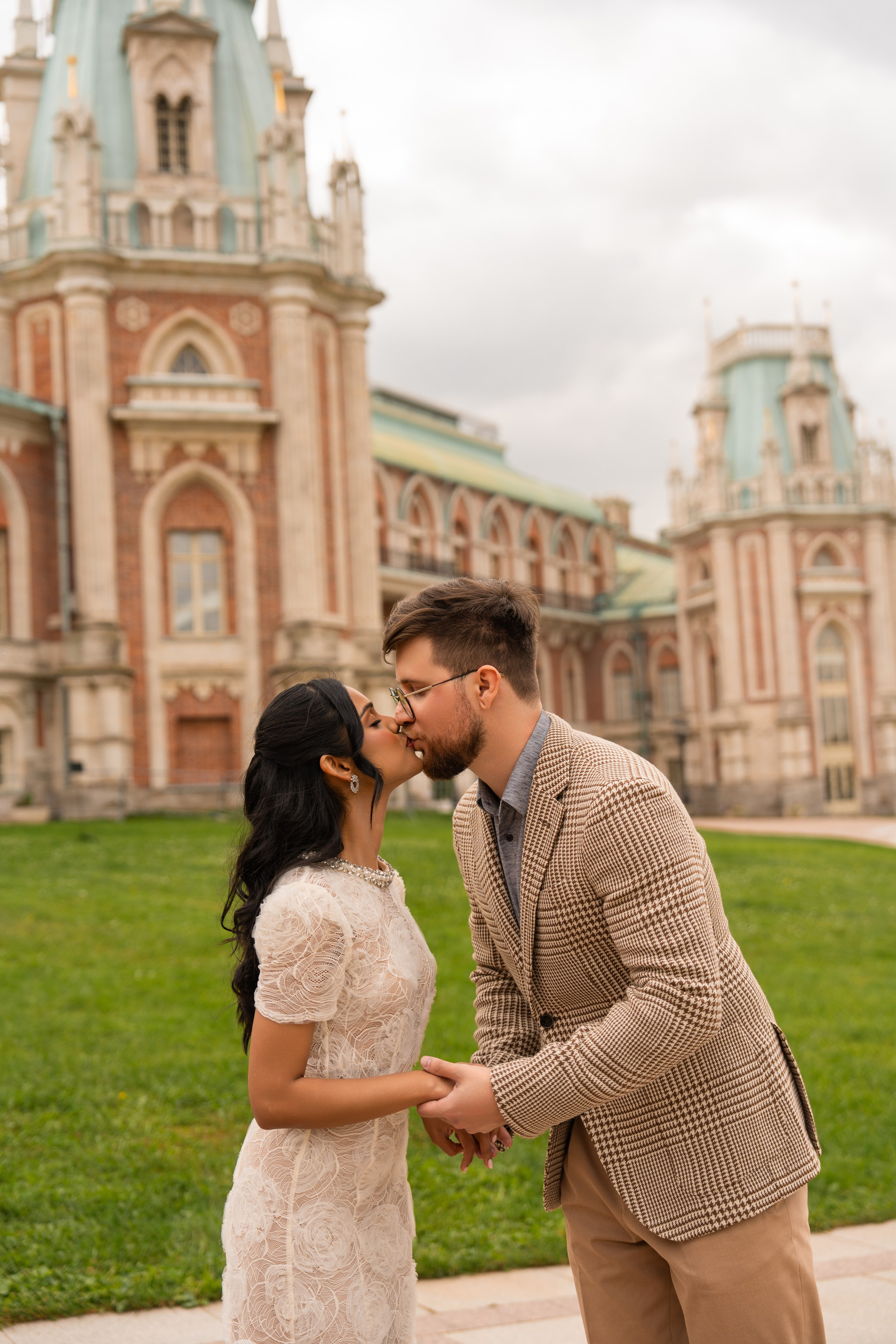 Максим и Харша, Царицыно. Свадебный фотограф в Москве Анна Полушина