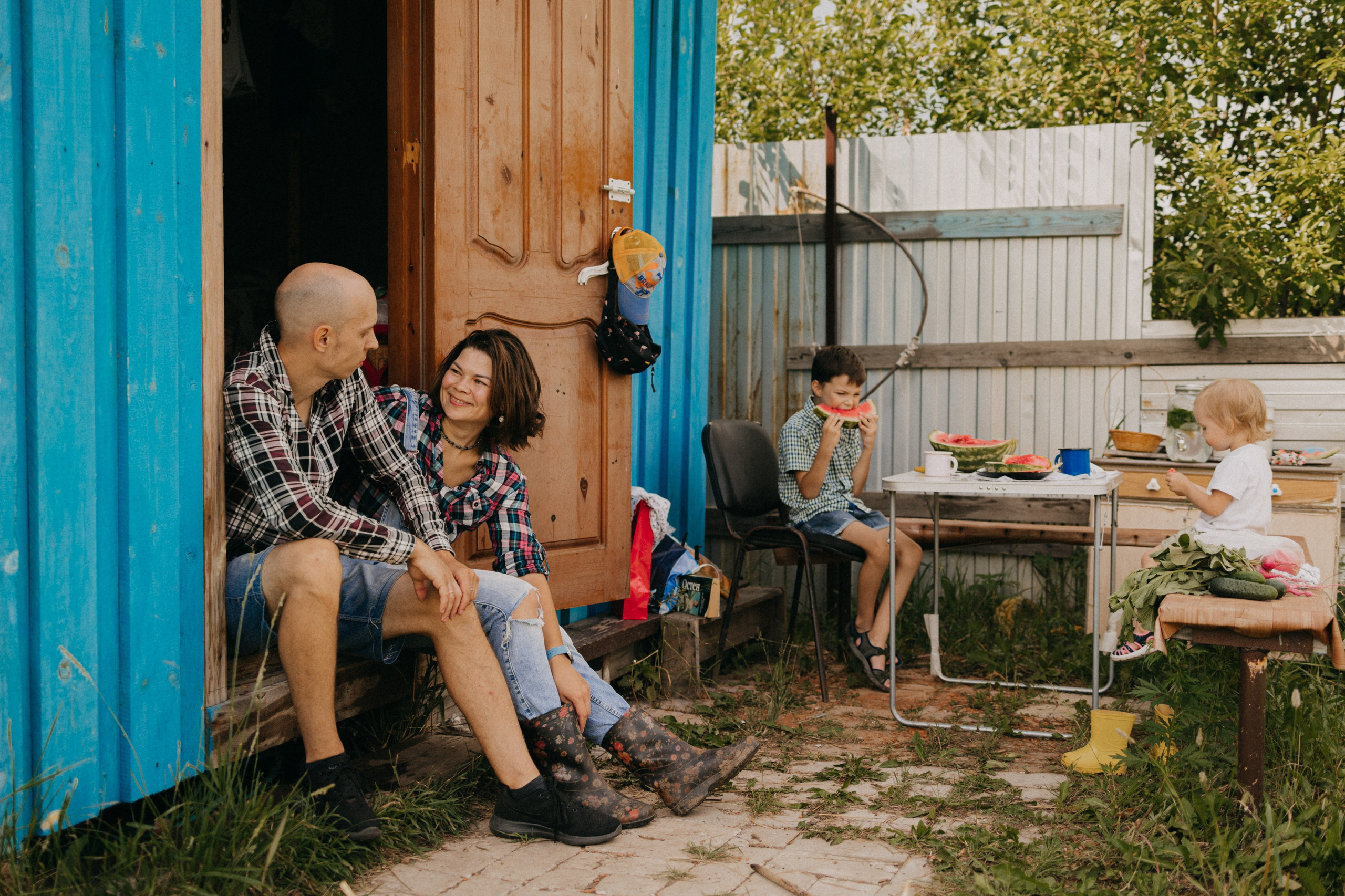 Июль. Дача. Фотограф Настя Леонова