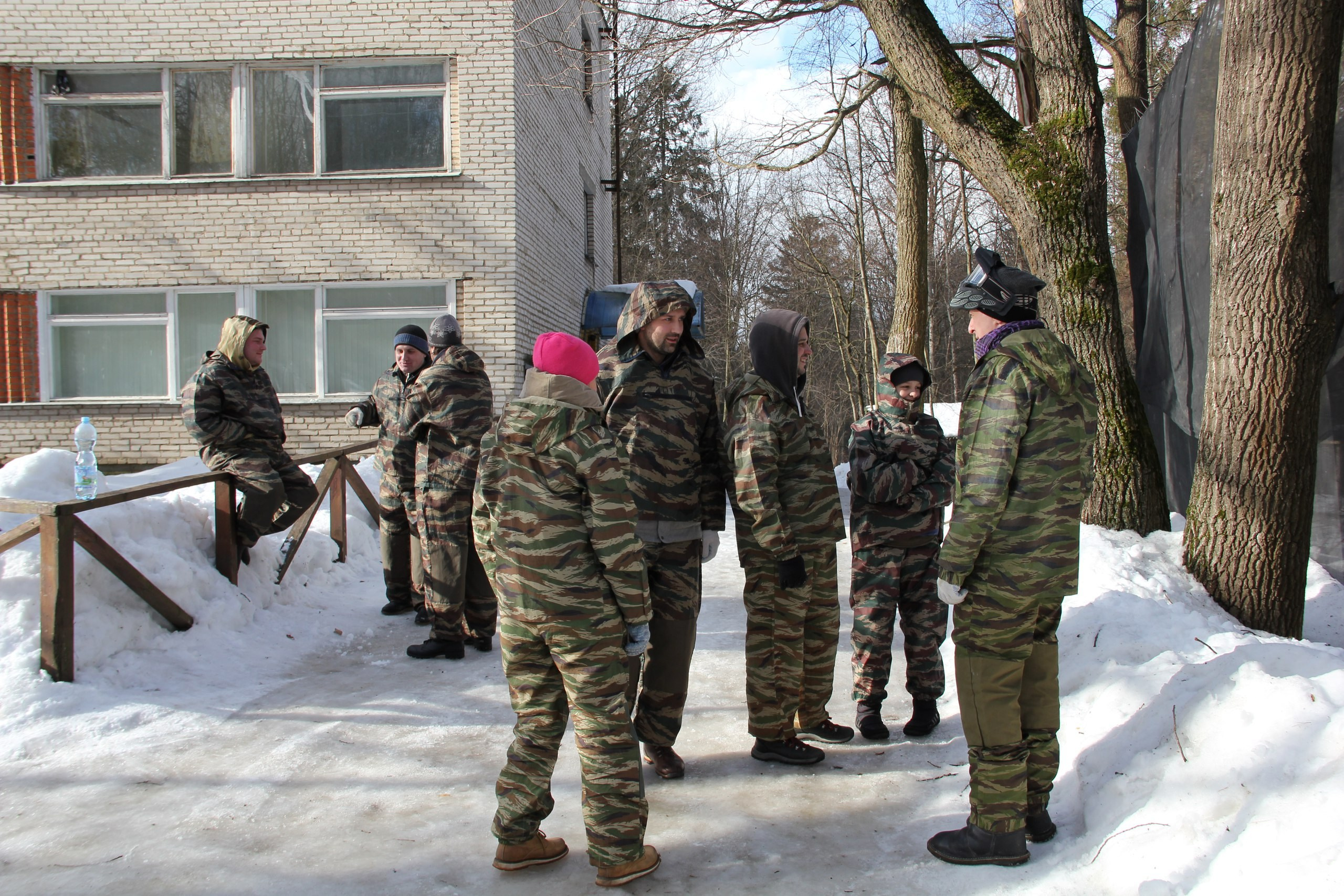 Пейнтбольная битва | 25.02.2017. Галерея Фантим