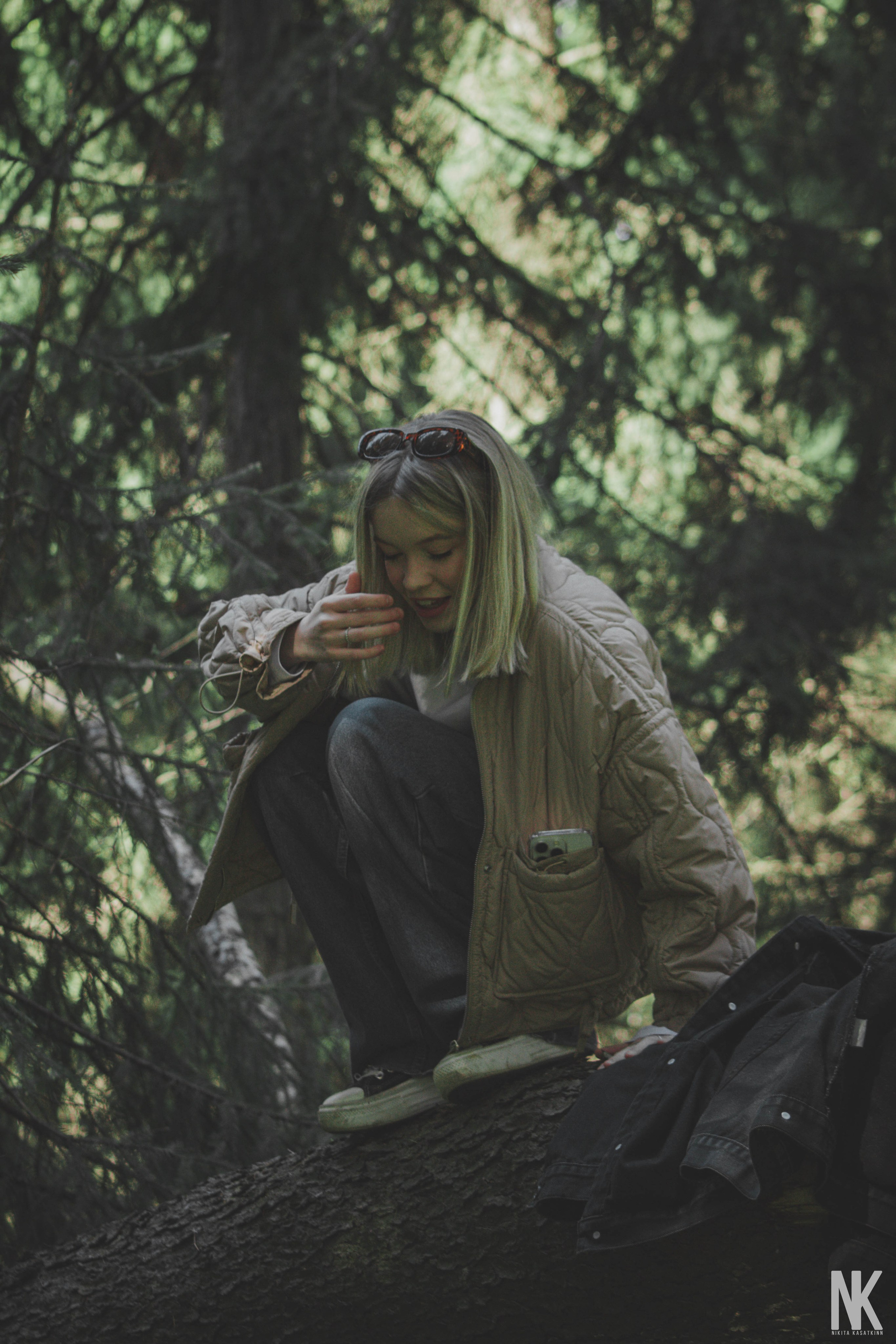 Саша. Фотосессия в лесу. Касаткин Никита. Фотограф
